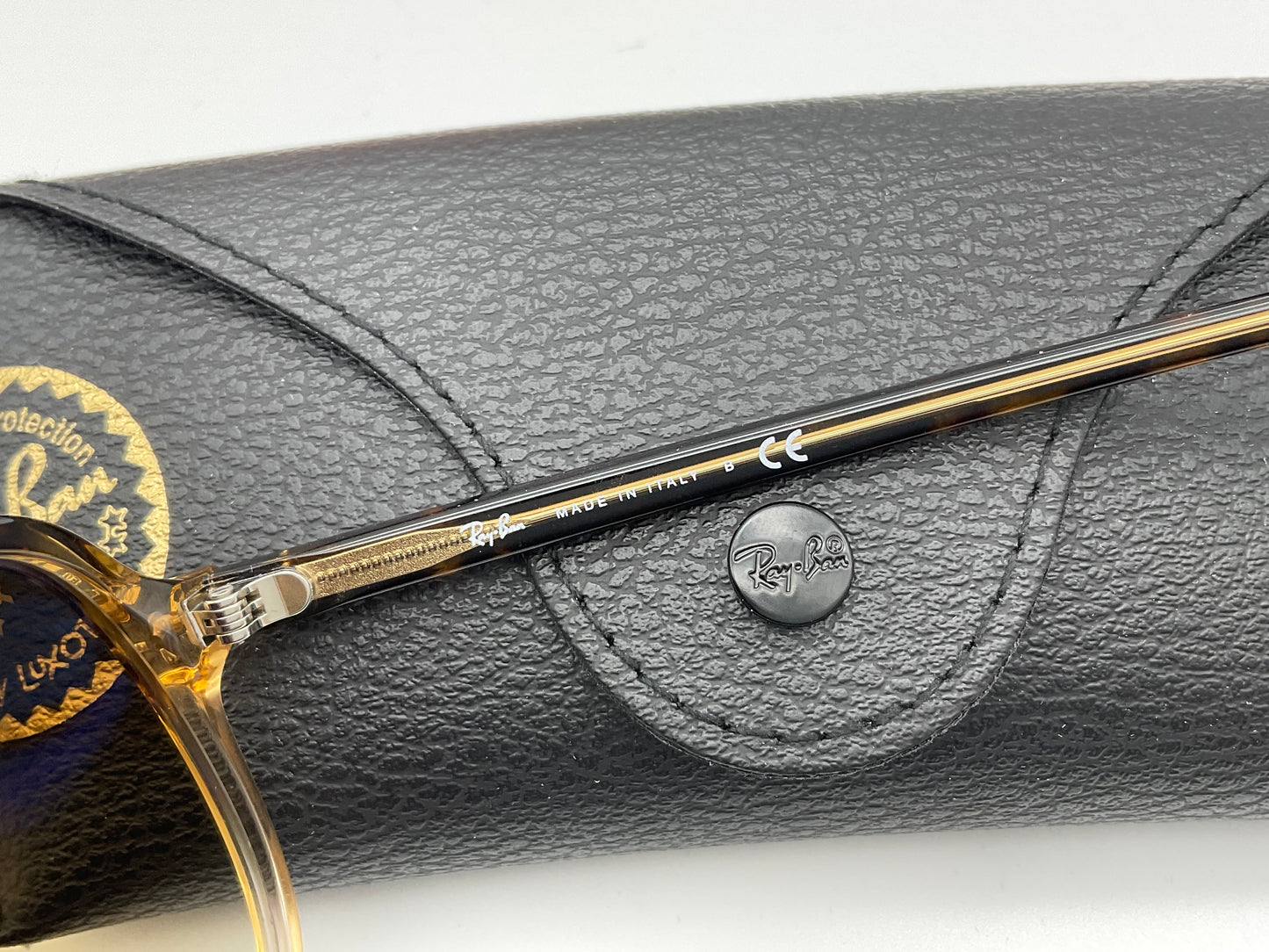 Ray Ban Bill 56mm Havana Transparent Brown/ Clear Gradient Brown 129251 Italy NEW