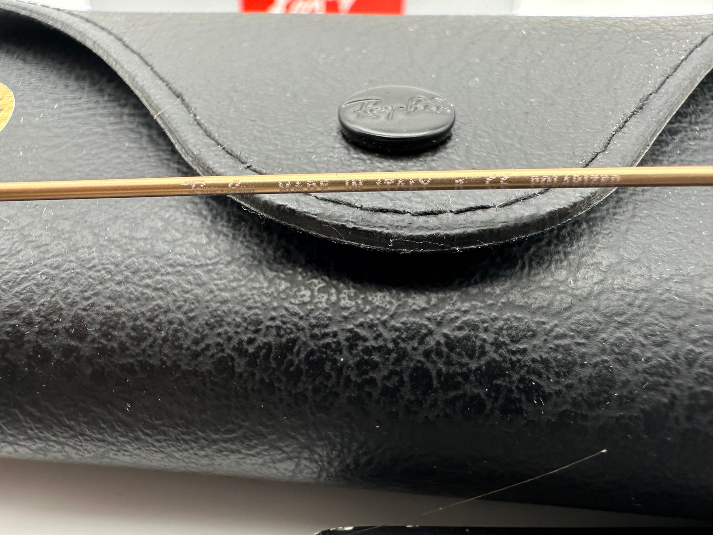 NEW RAY BAN Aviator 58mm Large Metal RB3025 112/4L Matte Gold Blue Mirror POLARIZED Made In Italy