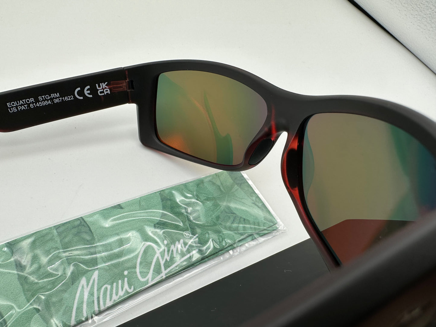 Maui Jim Equator Matte Black Hawaii Lava 64mm