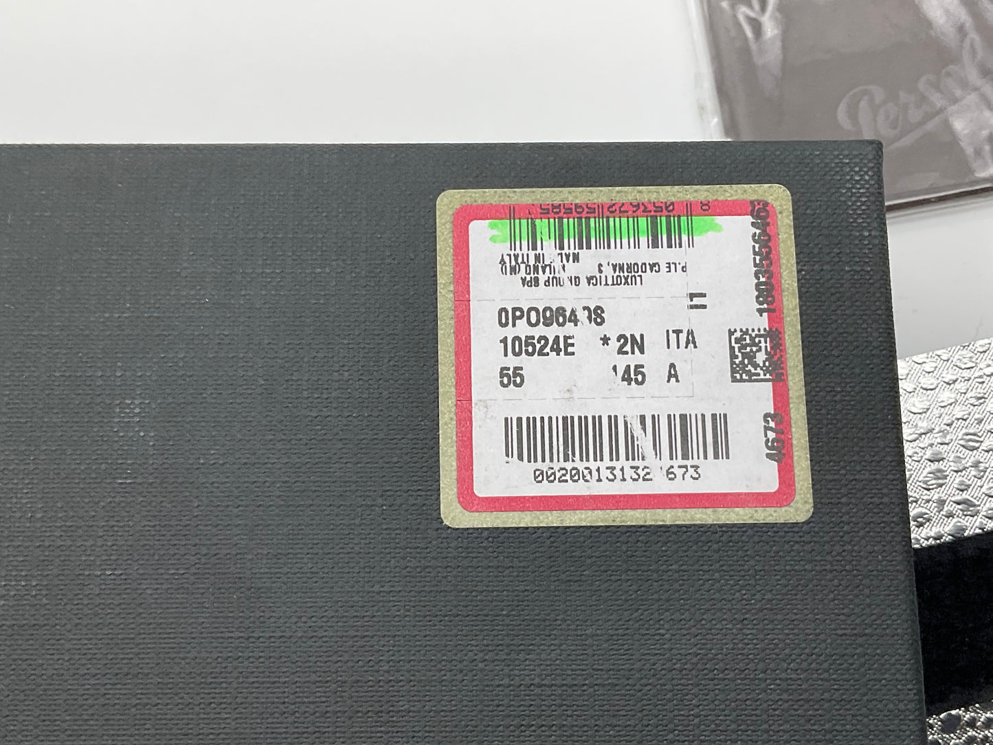 PERSOL PO9649s 55mm Medreterra Tortoise Crystal Green Sunglasses 10524E New