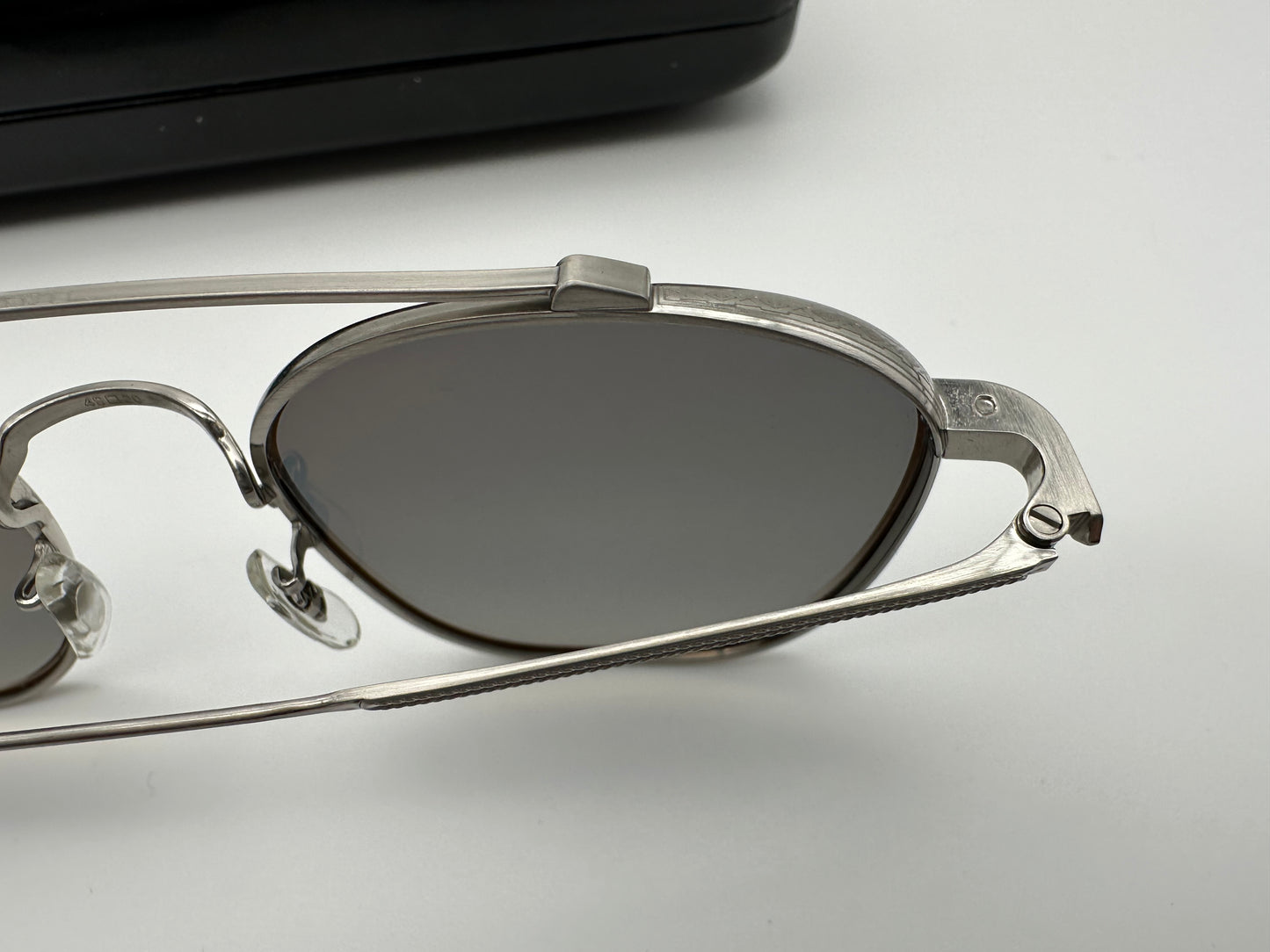 Oliver Peoples Mandeville 49mm Double Bridge Titanium OV1294ST Made In Japan NEW