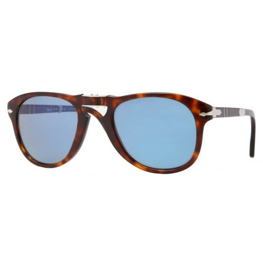 Persol PO 714 SM 54mm 24/56 Blue Havana Special Edition Steve McQueen Sunglasses PREOWNED