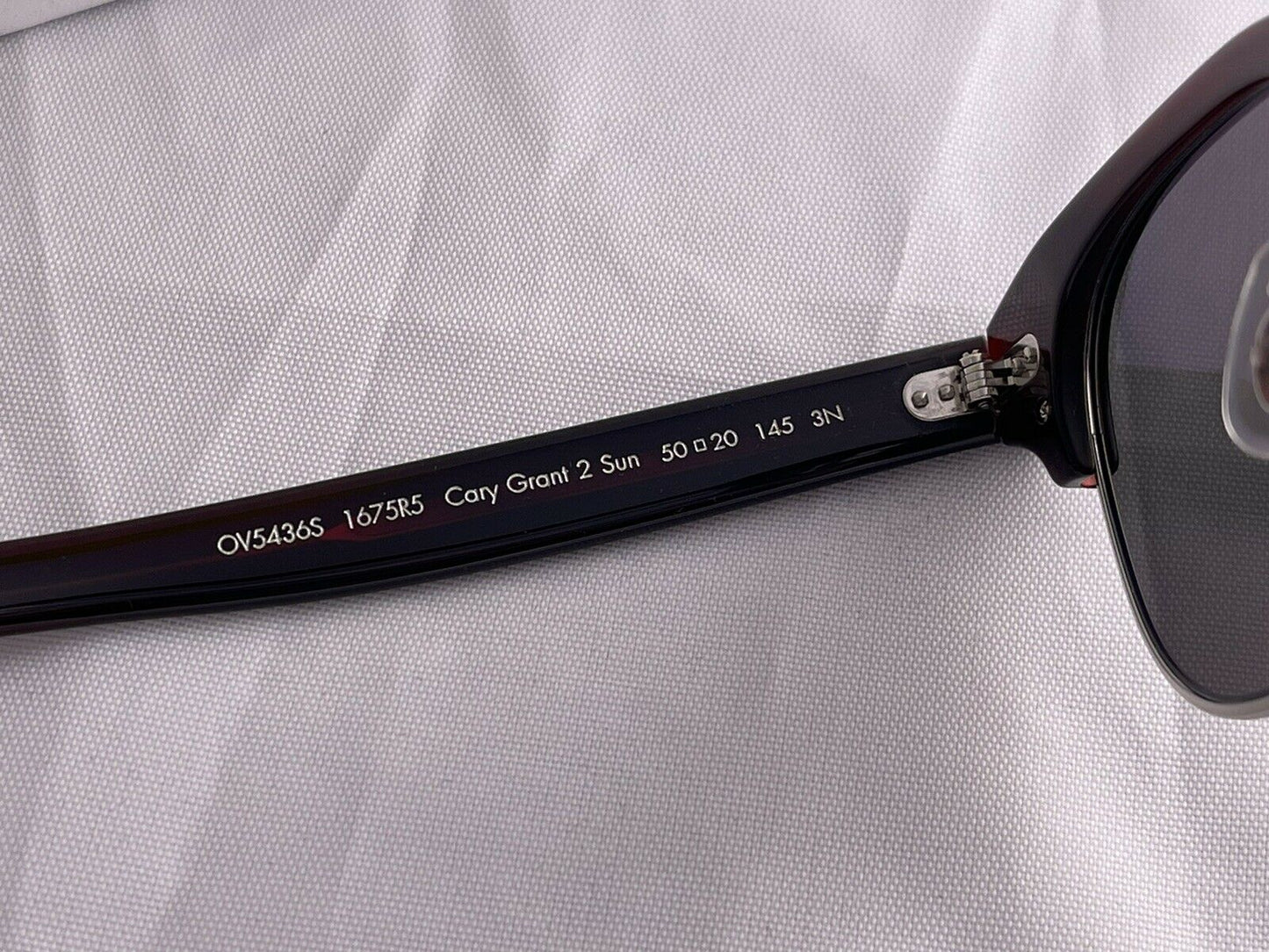 Oliver Peoples Cary Grant 2 OV5436s 50mm Sunglasses Bordeaux Bark/Carbon Grey