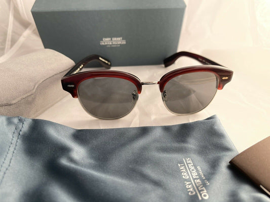 Oliver Peoples Cary Grant 2 OV5436s 50mm Sunglasses Bordeaux Bark/Carbon Grey