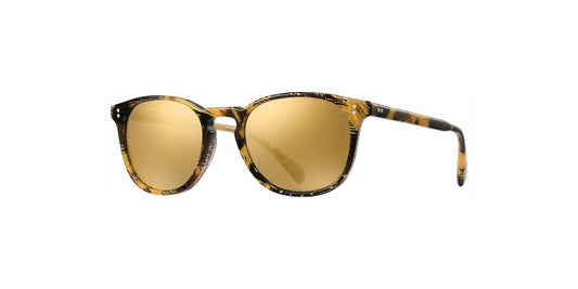 Oliver Peoples FINLEY ESQ OV 5298 SU SUN PALMIER SOLEIL 1622W4 MIRROR GOLD