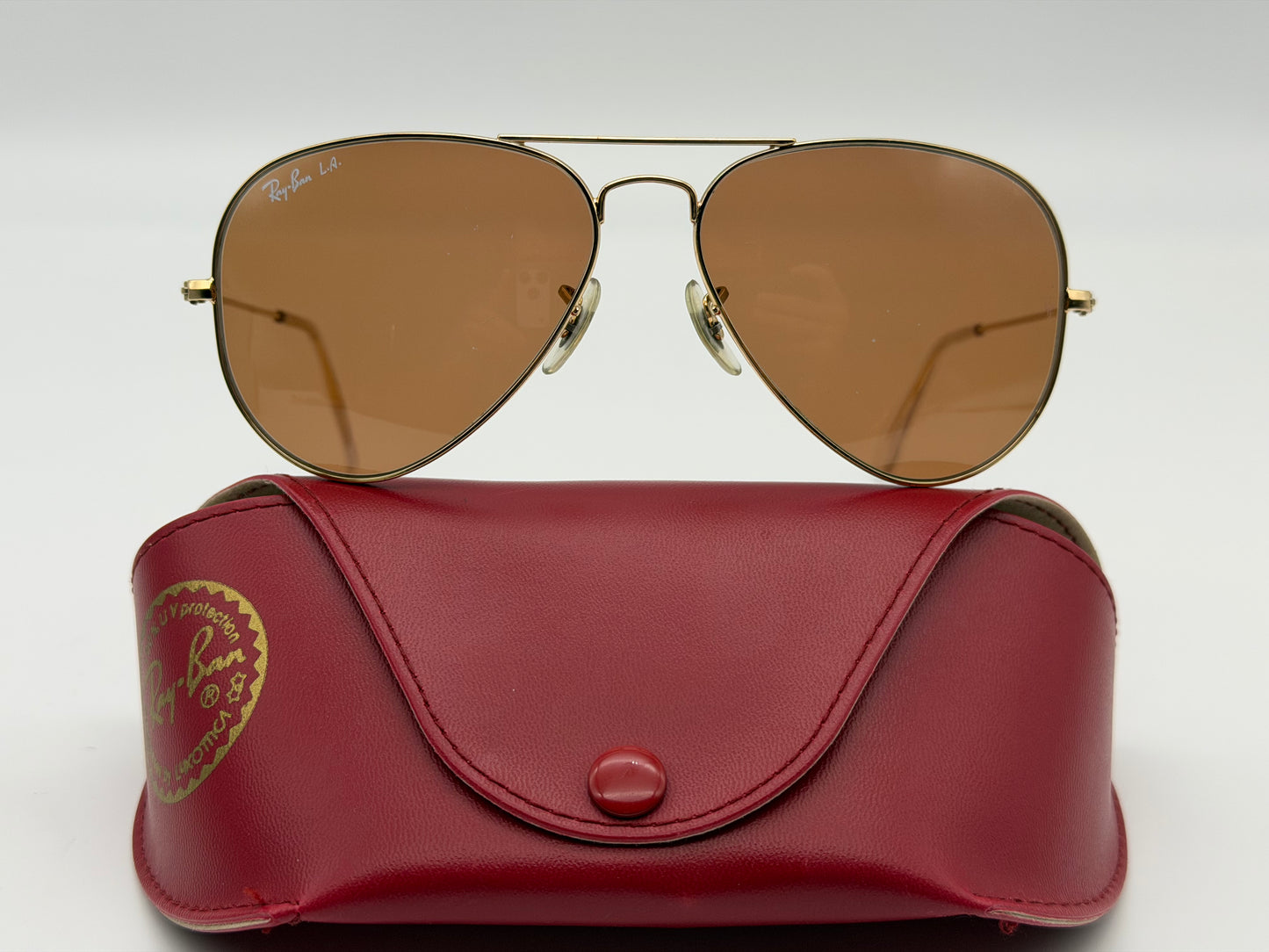 Ray-Ban Aviator L.A. Light Adaptive 58mm RB 3025 001/41 Preowned