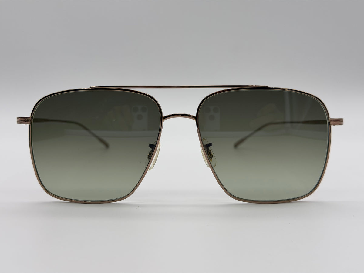 Oliver Peoples Dresner 56mm Gold Titanium / G-15 Gradient Crystal OV1320ST 5292 BH Japan NEW