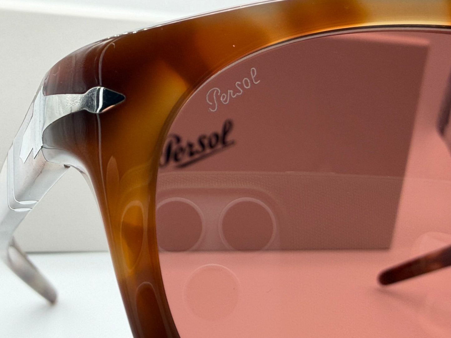 Persol & Cassina PO 3401S 53mm Light Havana / Terracotta Brown 1246H2 Itlay NEW