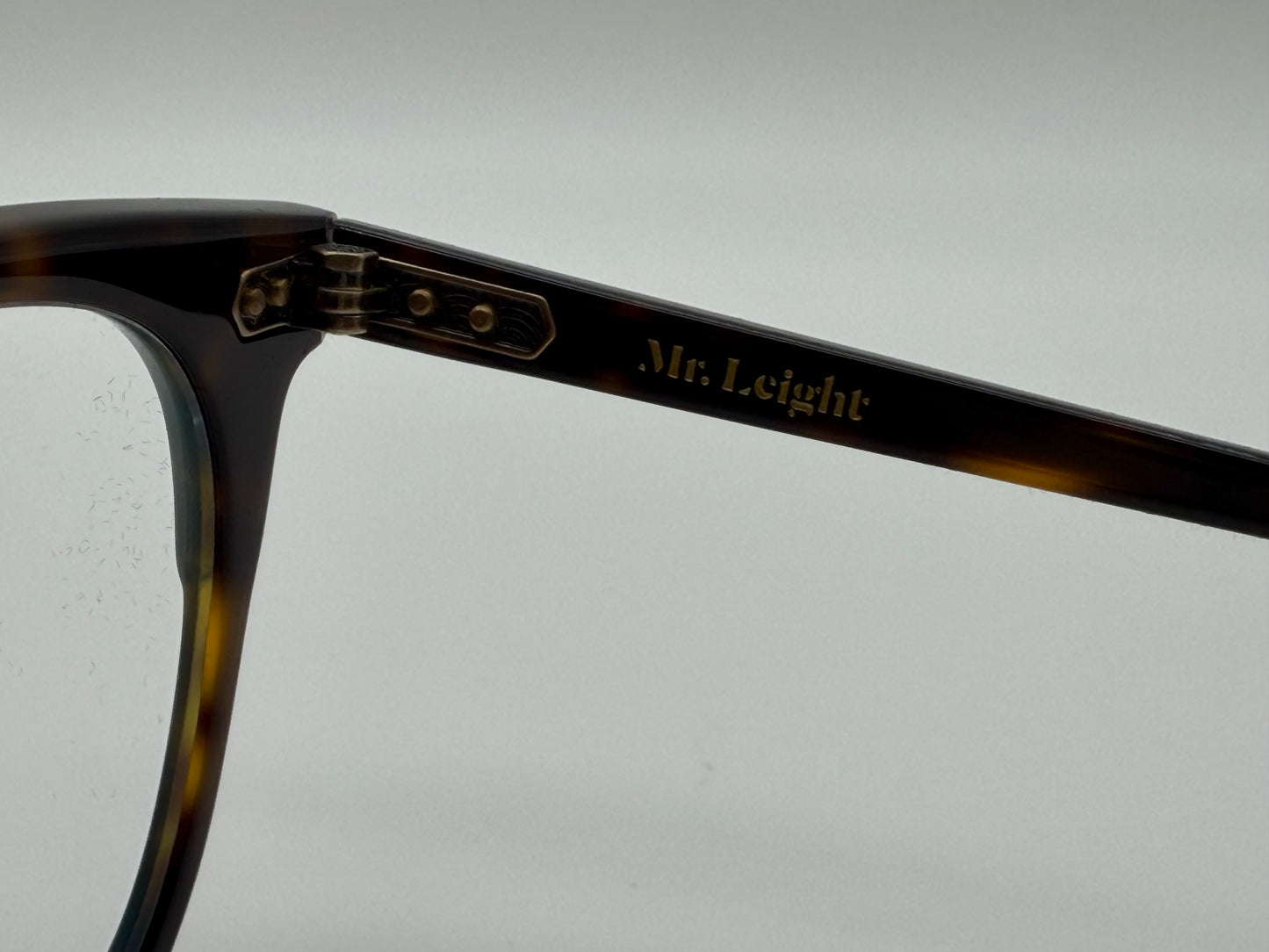 Mr. Leight Wright C 47mm Hickory Tortoise / Demo Lens Unisex Sunglasses Japan NEW