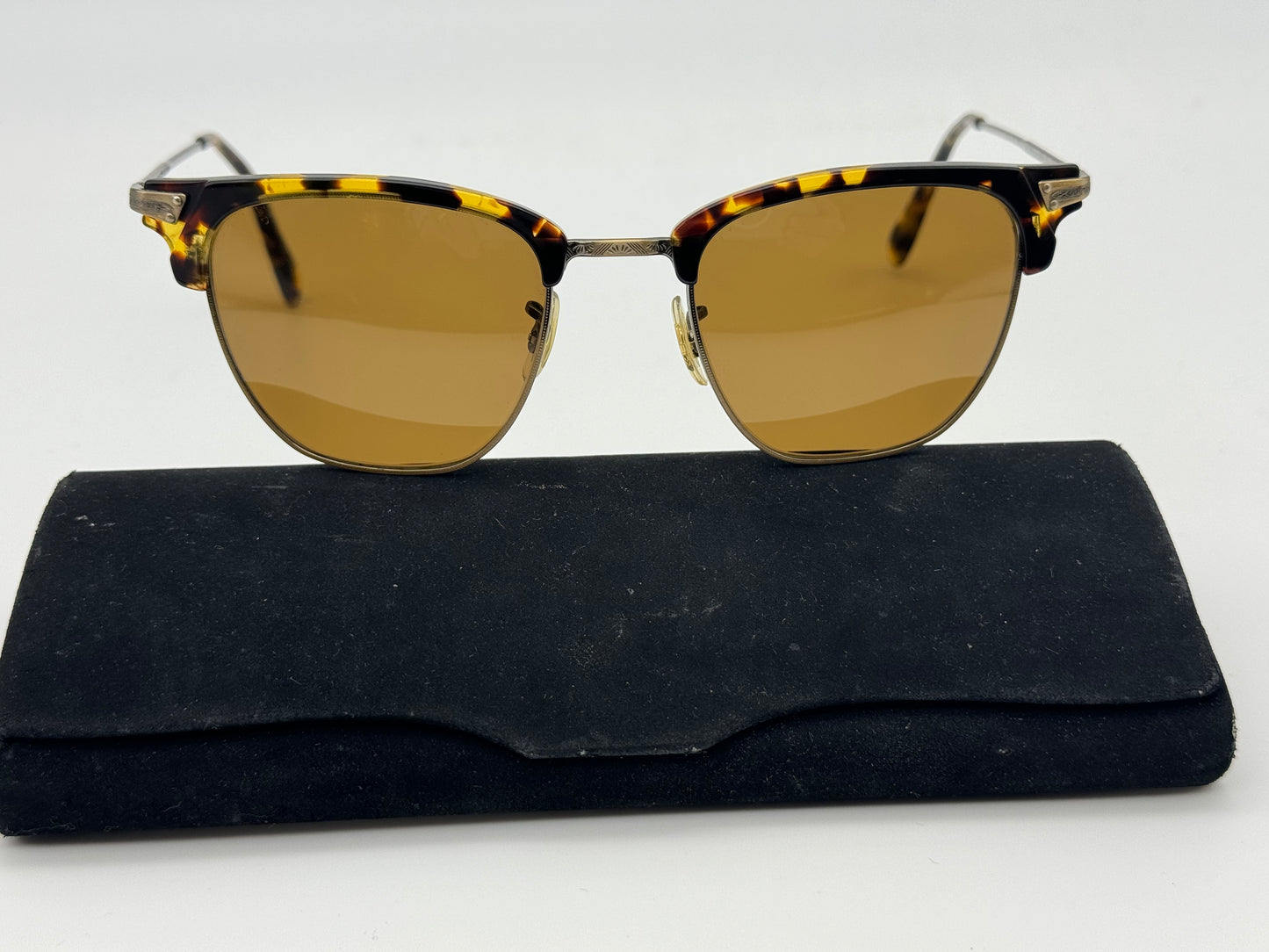 Oliver Peoples Banks Sun 49mm OV 1145 5039 / 8B Tortoise / Brown Preowned