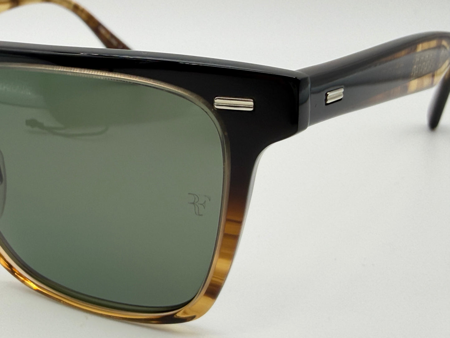 Oliver Peoples Mr. Federer II 52mm Cortado / G-15 Polarized OV 5592S 1329A Italy Preowned