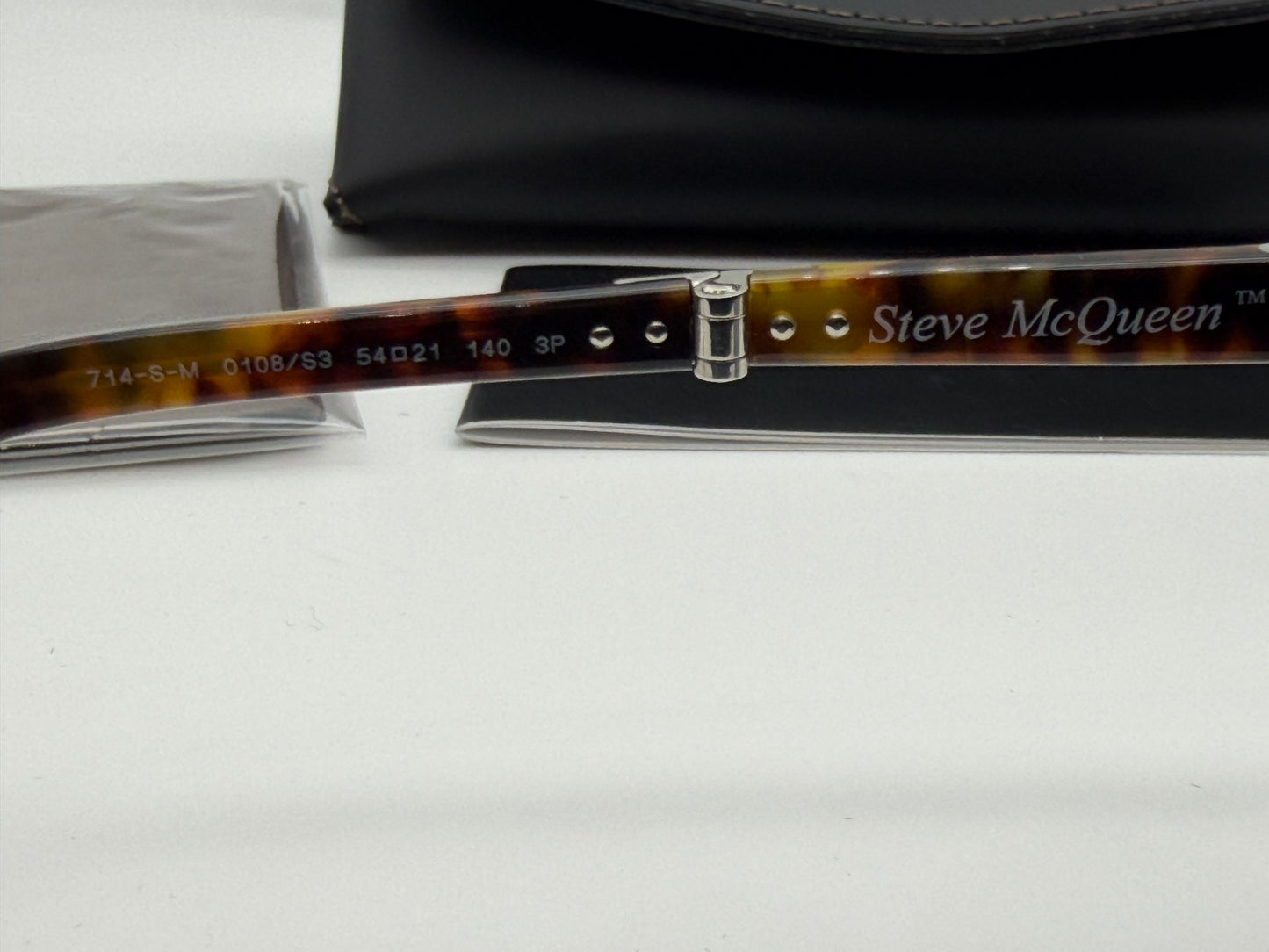 Persol 714 SM 54mm Caffe Light Blue Gradient Dark Blue Polarized 0108S3 Steve McQueen Italy NEW