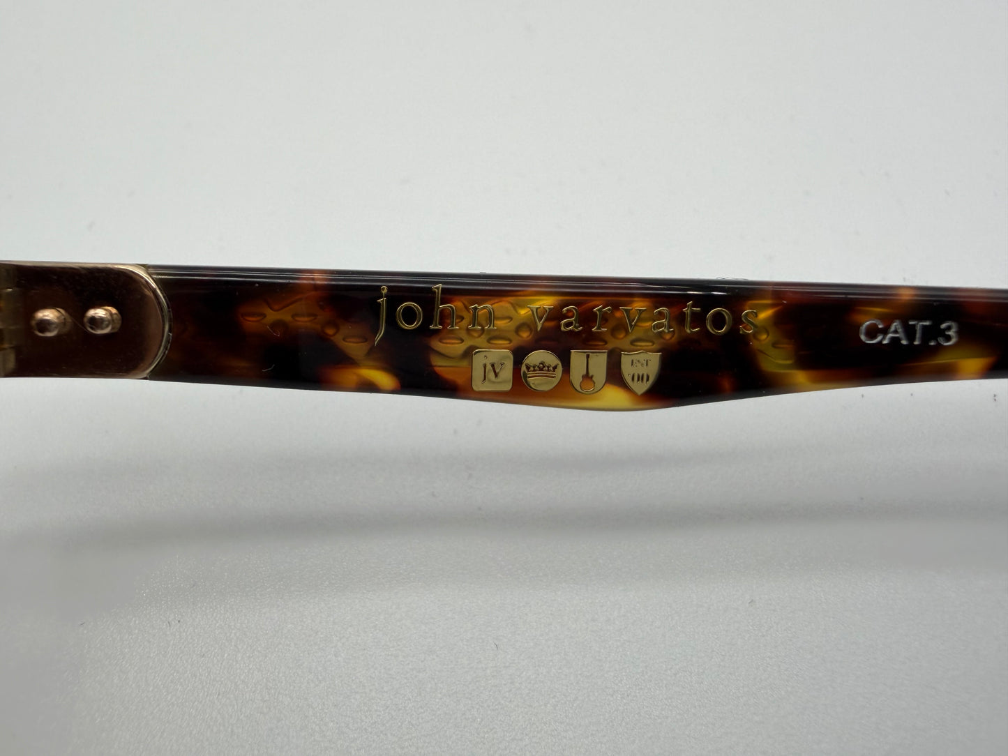 John Varvatos Connery 57mm SJV 576 Crystal Beige Acetate / Brown Gradient Japan NEW