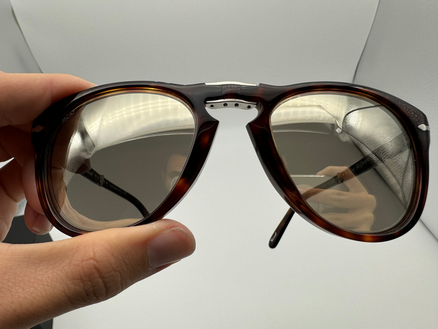 Persol Steve Mcqueen PO 714 SM 24/AP Havana Platinum Limited Edition Sunglasses New Open Box