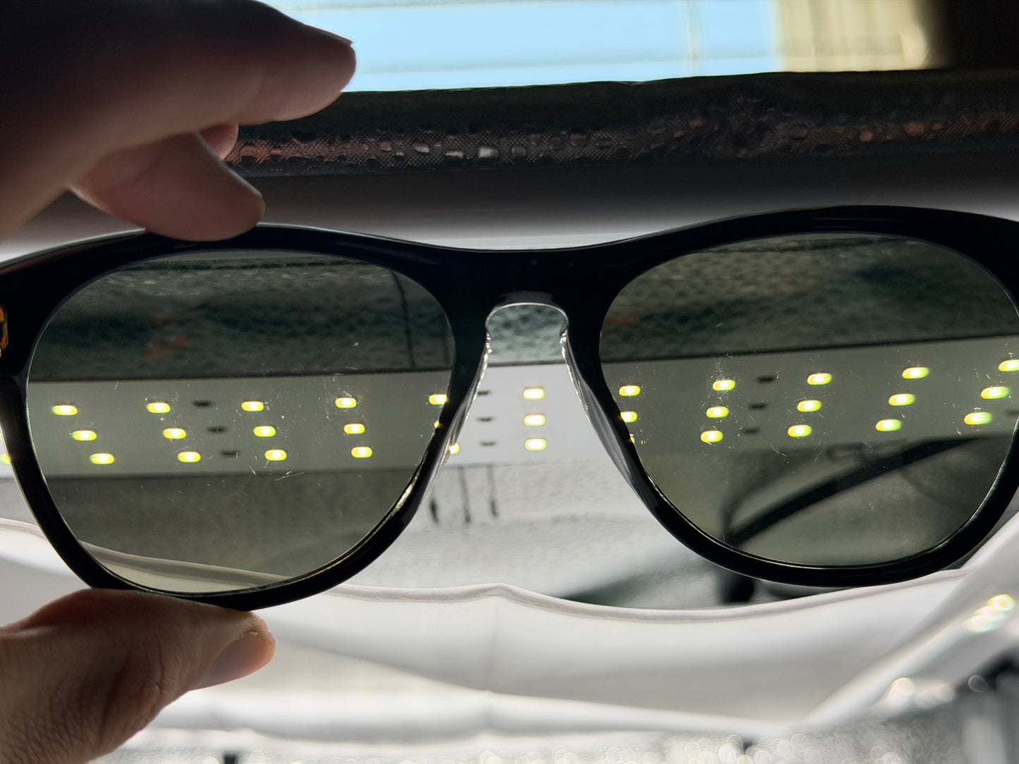 Oliver Peoples Daddy B. 58mm 1st Gen OV 5091S 4590 Black Gold / Green Japan Preowned