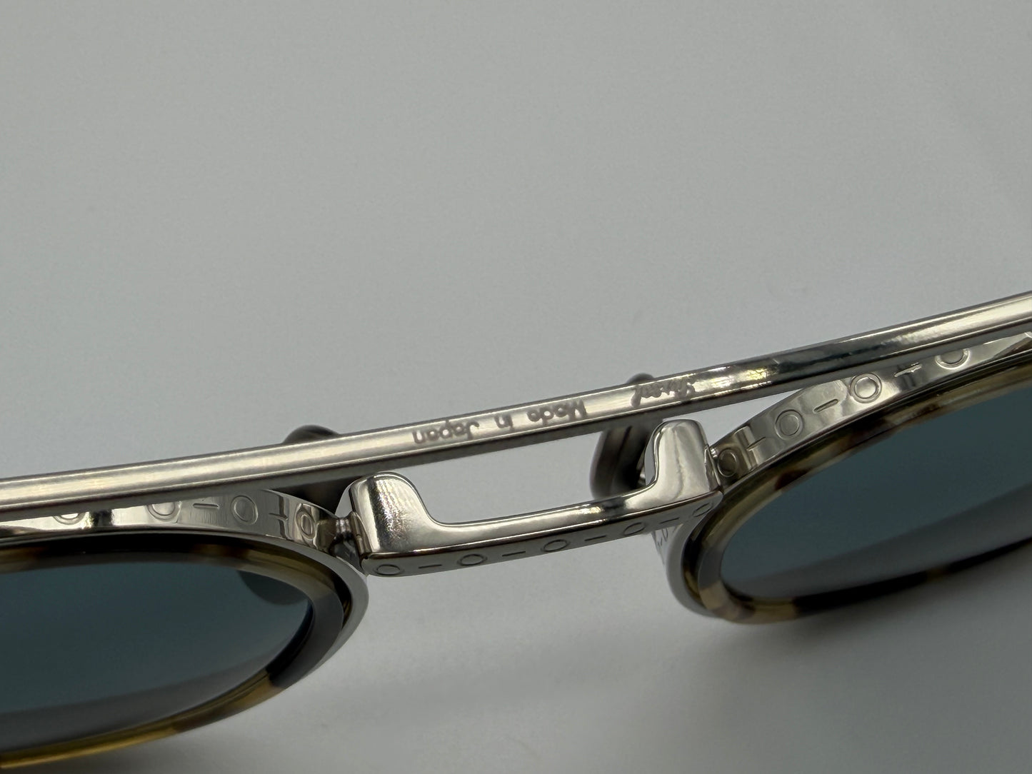 Persol PO 5010 ST 49mm Havana - Silver Titanium  / Blue Crystal Lens 8014R5 Japan NEW