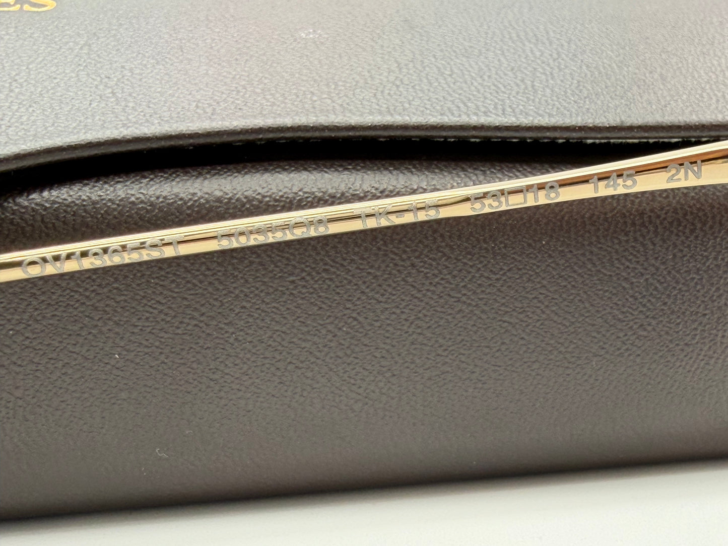 Oliver Peoples TK-15 53mm Gold Titanium / Marine Gradient Crystal Lens Japan Missing Box