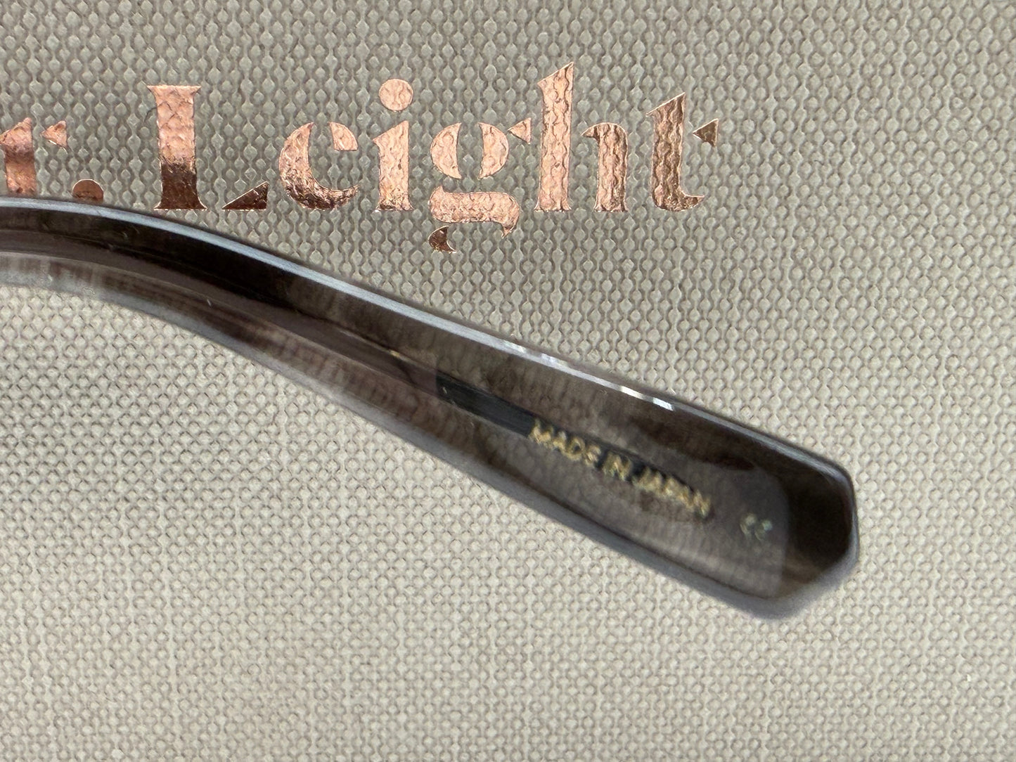 Mr. Leight Laurel S 50mm Coldwater / - Gunmetal / Alpine Japan NEW