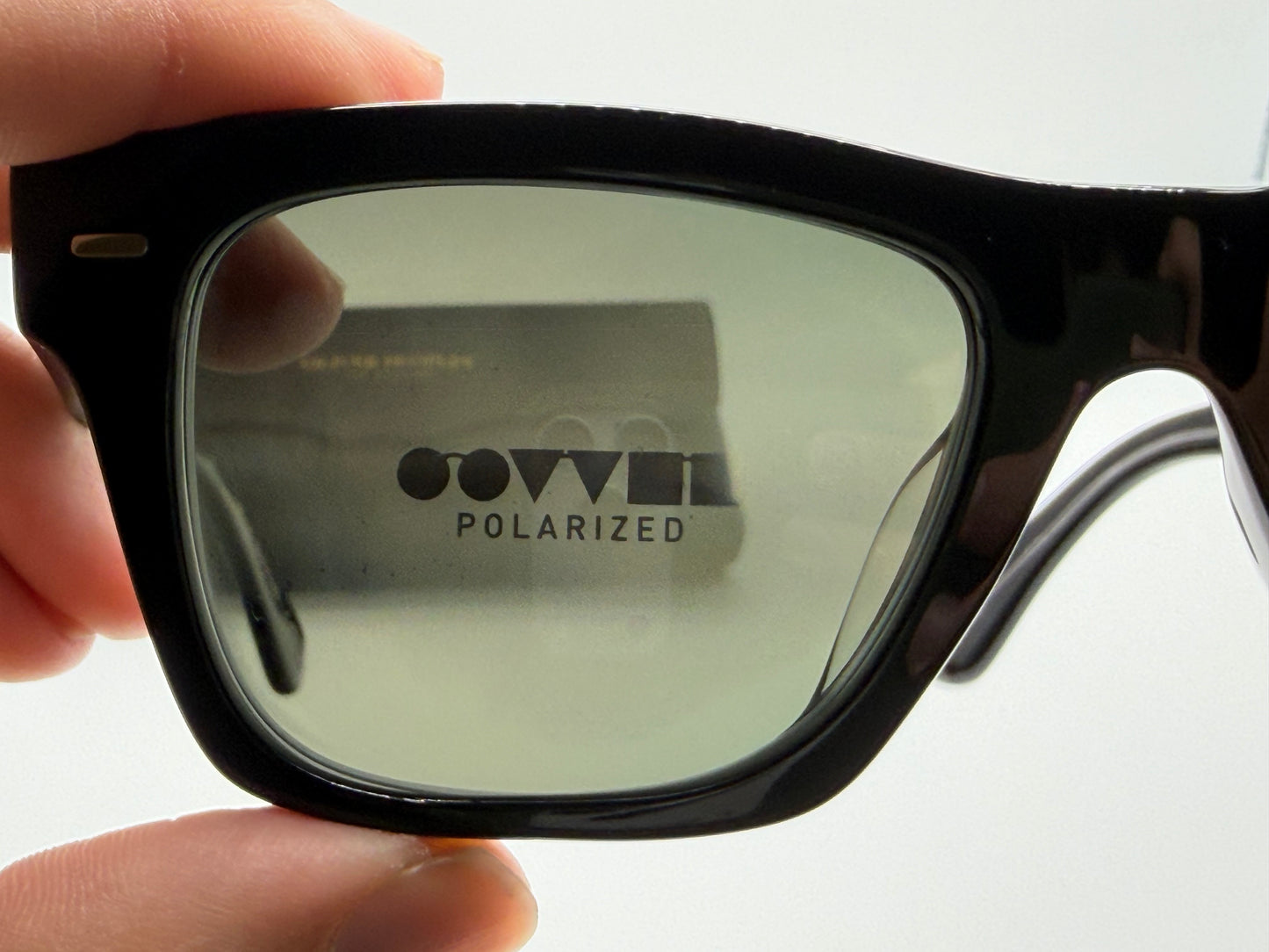 Oliver Peoples Oliver Sun 49mm OV 5393 SU Black/G-15 Polarized 1492/P1 Sunglasses Italy Preowned
