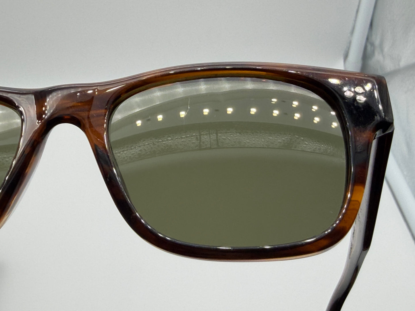 Oliver Peoples Birell Sun 52mm Tuscany Tortoise/ G-15 OV 5524 Itlay distressed