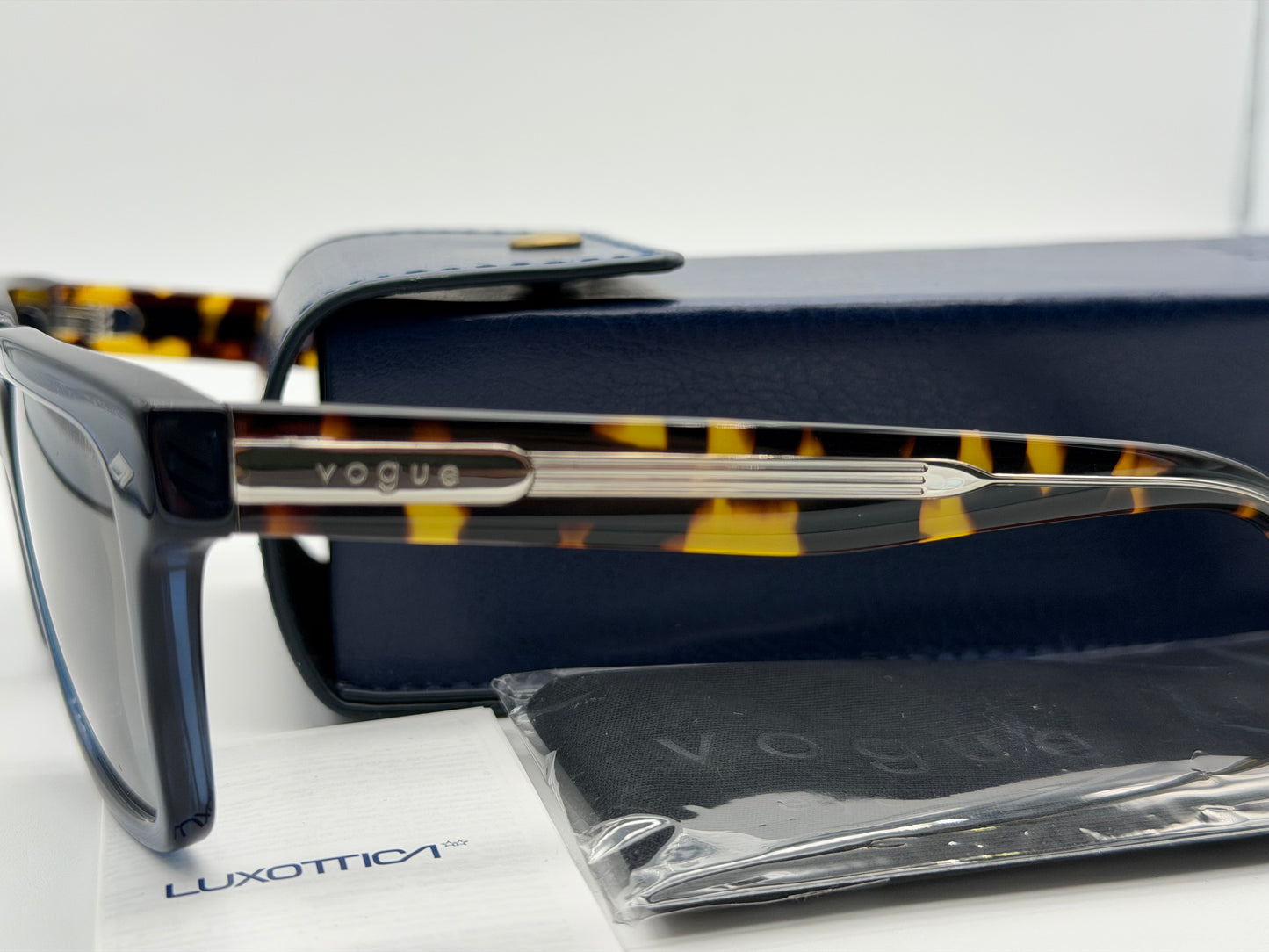 Vogue VO 5573 55mm Transparent Blue / Gray Gradient 31438G NEW