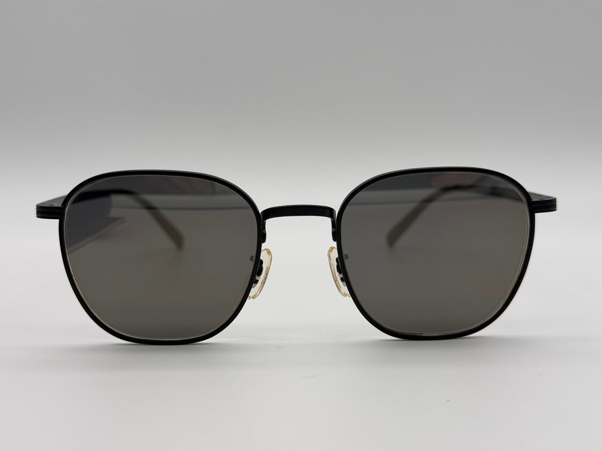 Oliver Peoples Rynn 49mm Matte Black Titanium  / Gray Goldtone OV1329ST 501739 Japan NEW