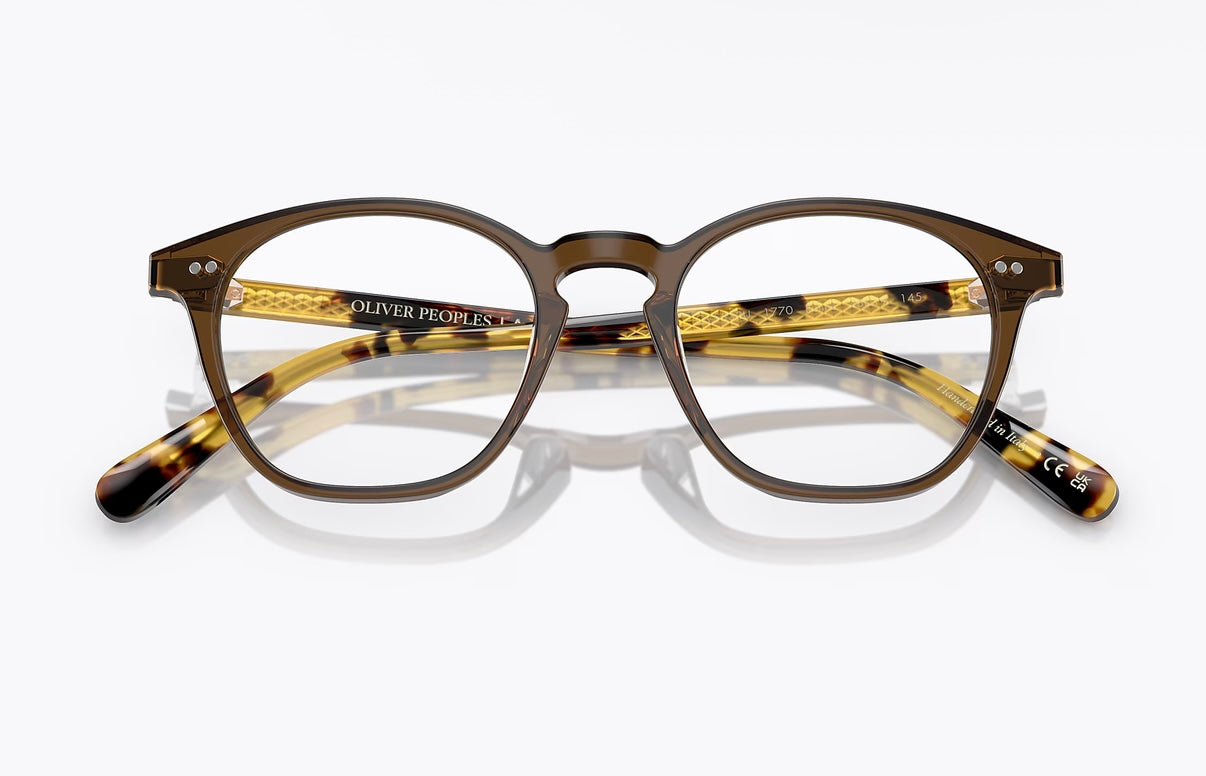 Oliver Peoples Ronne 48mm Eyeglasses OV 5533 1770 Espresso YTB Italy