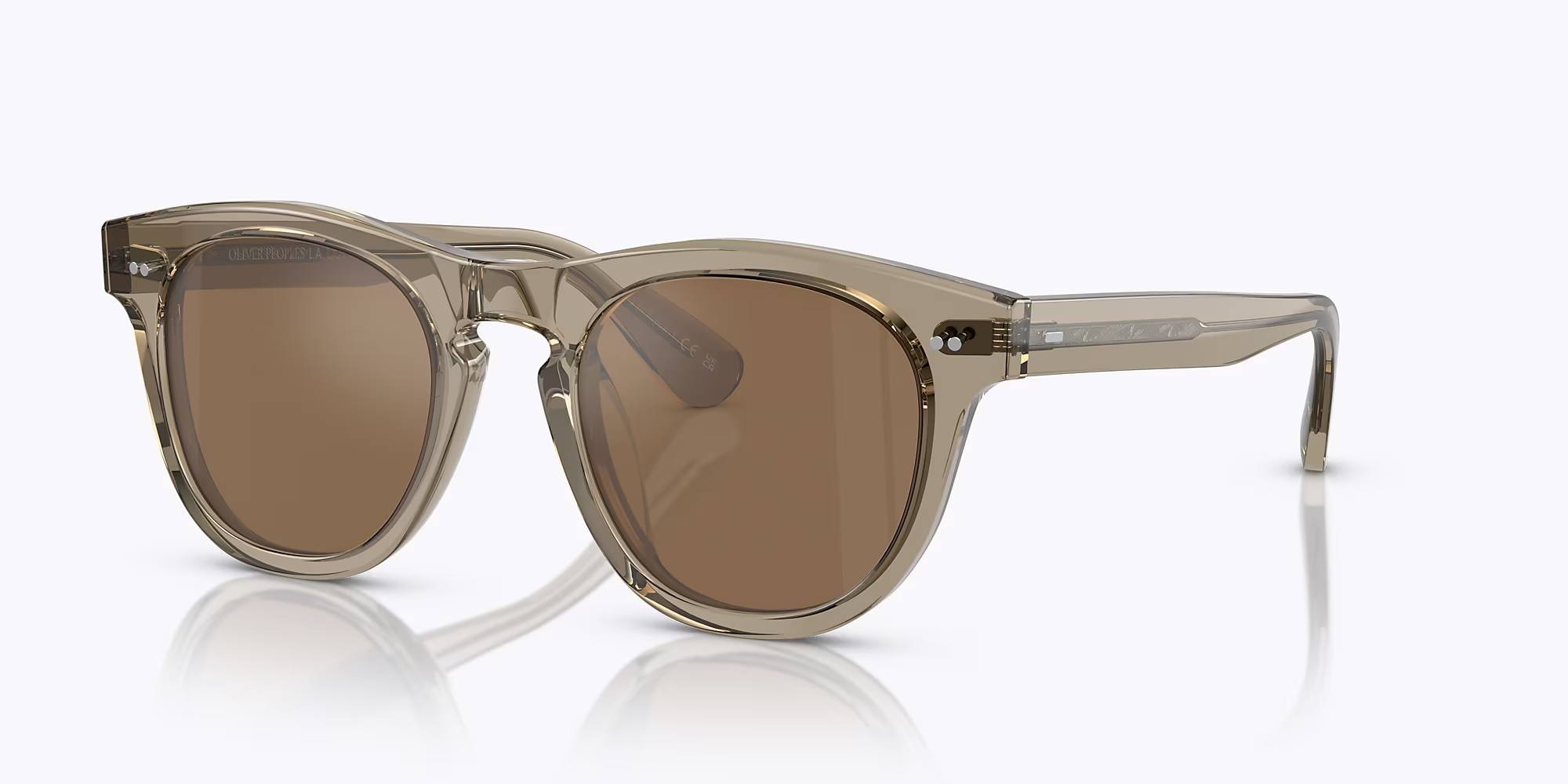 Oliver Peoples Rorke 47 mm OV 5509SU 1745G8 Sencha / Cognac Mirror