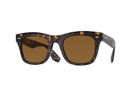 Oliver Peoples x Brunello Cucinelli Mr. Brunello 50mm OV 5497 SU Tortoise / Brown Glass 100953 Itlay Preowned