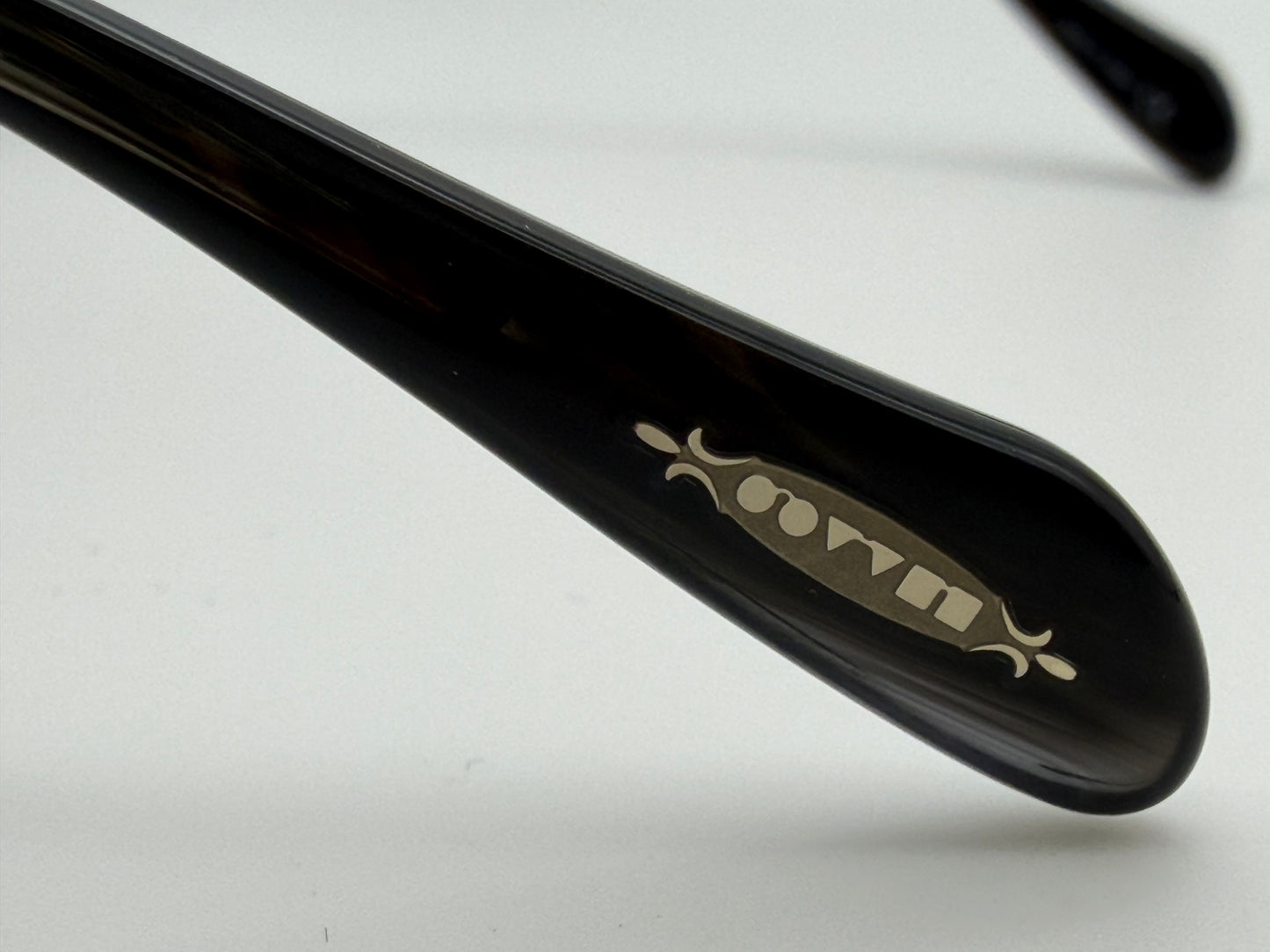 Oliver Peoples Sanford 57mm OV 1130 5133 P2 Silver S Midnight Express VFX Polarized Japan Preowned