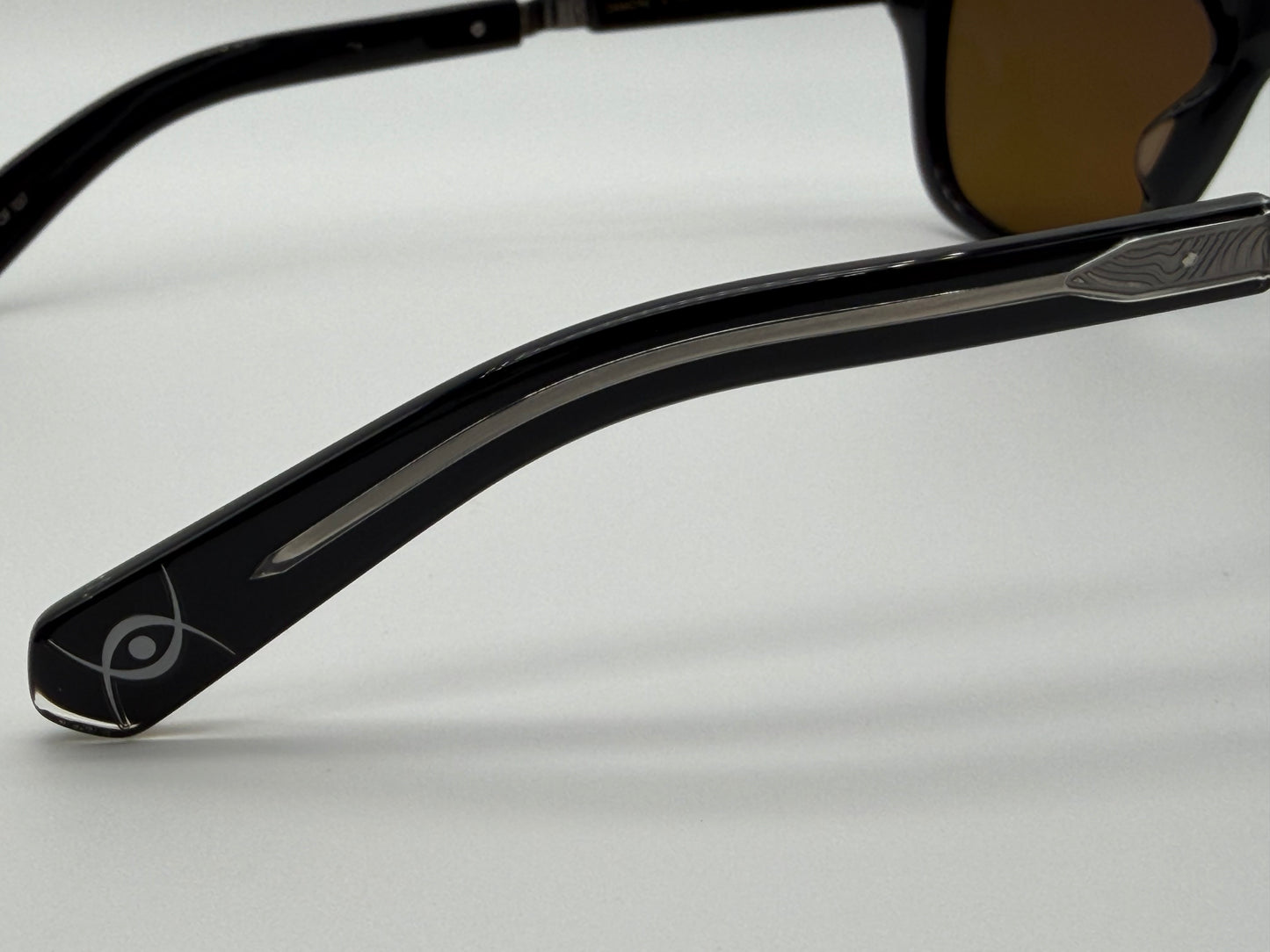 Mr. Leight 51mm Damone S Black Gunmetal / Mojave Brown Polarized Japan NEW
