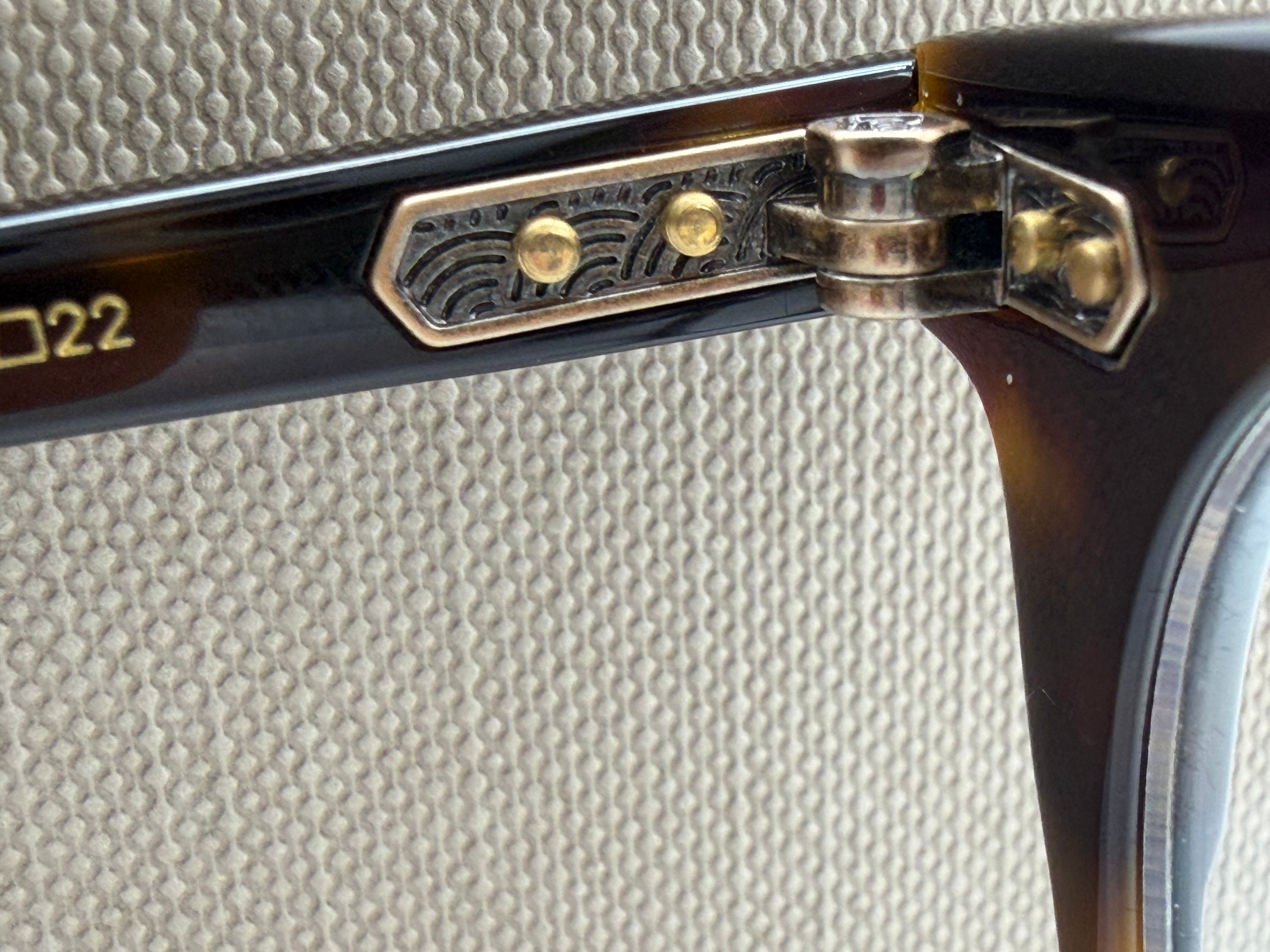 Mr. Leight Wright C 47mm Hickory Tortoise / Demo Lens Unisex