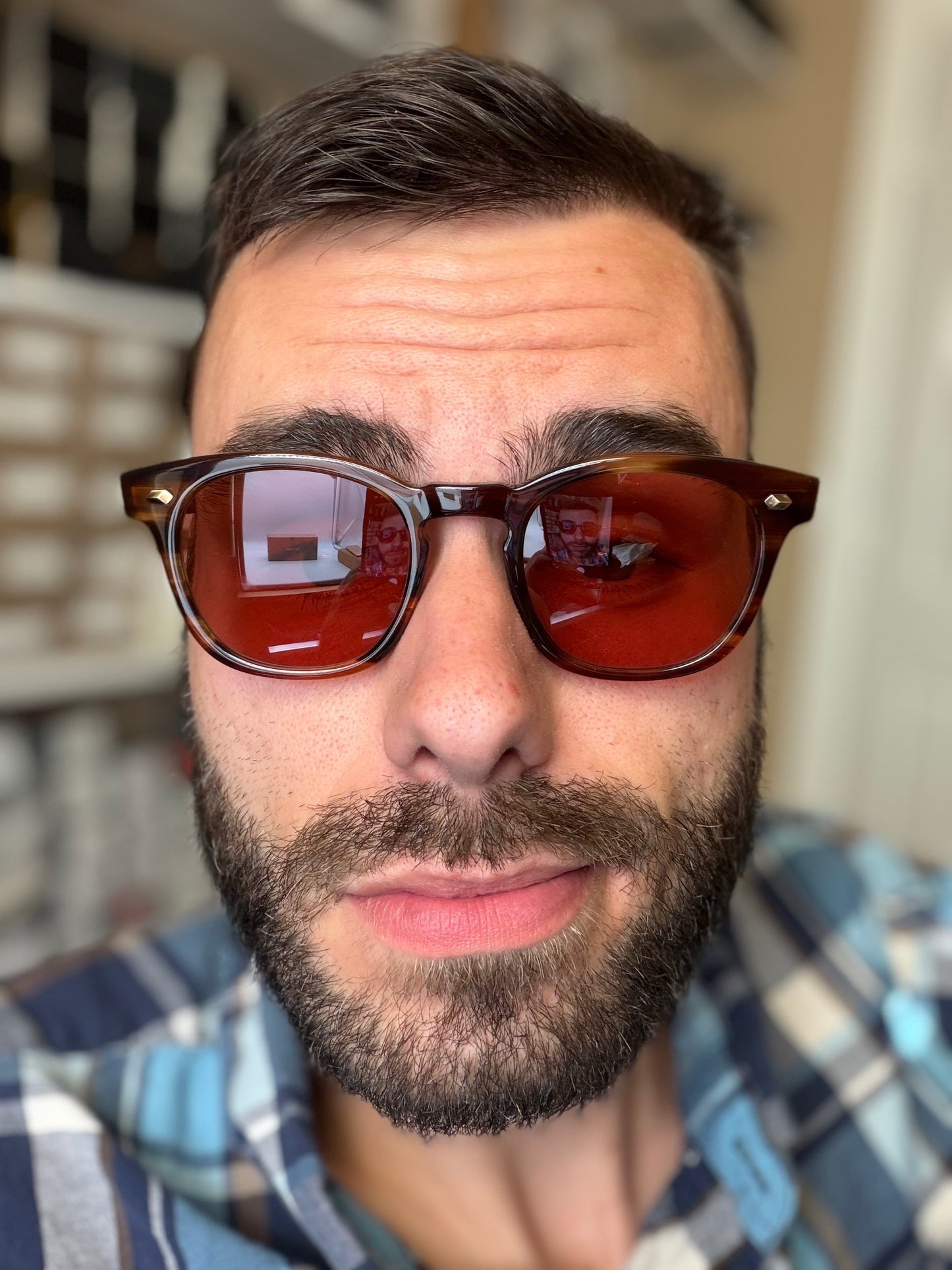 Mr. Leight Hanalei S 45mm Koa / Antique Gold w/ Azalea Lenses Japan NEW