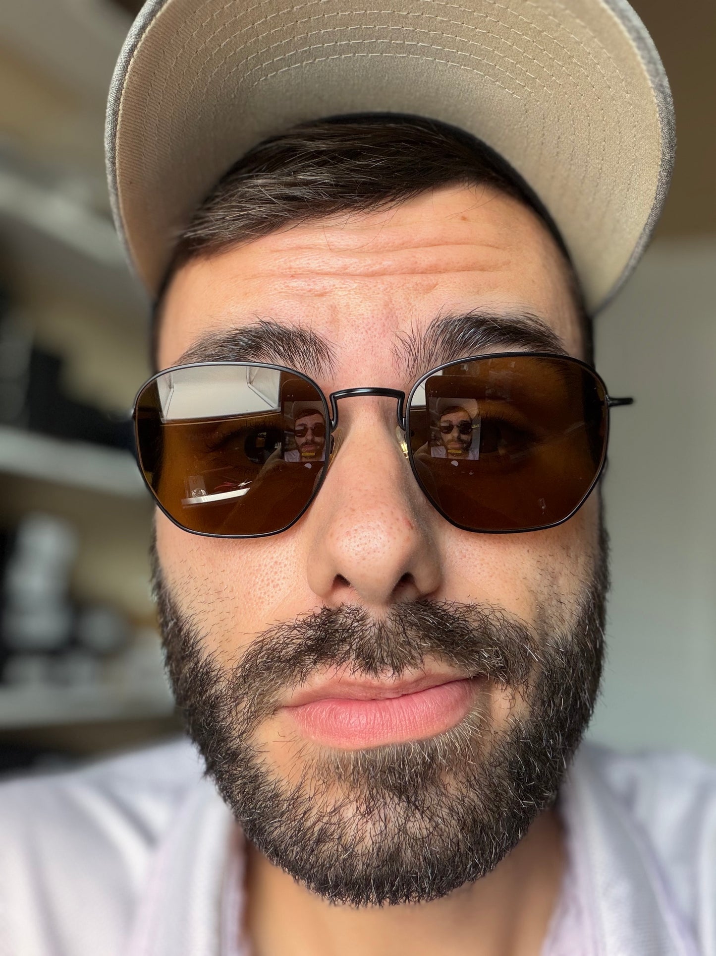 Oliver Peoples Kierney Sun 51mm Matte Black / True Brown OV1331S 5062/53 Sunglasses Brown Lenses