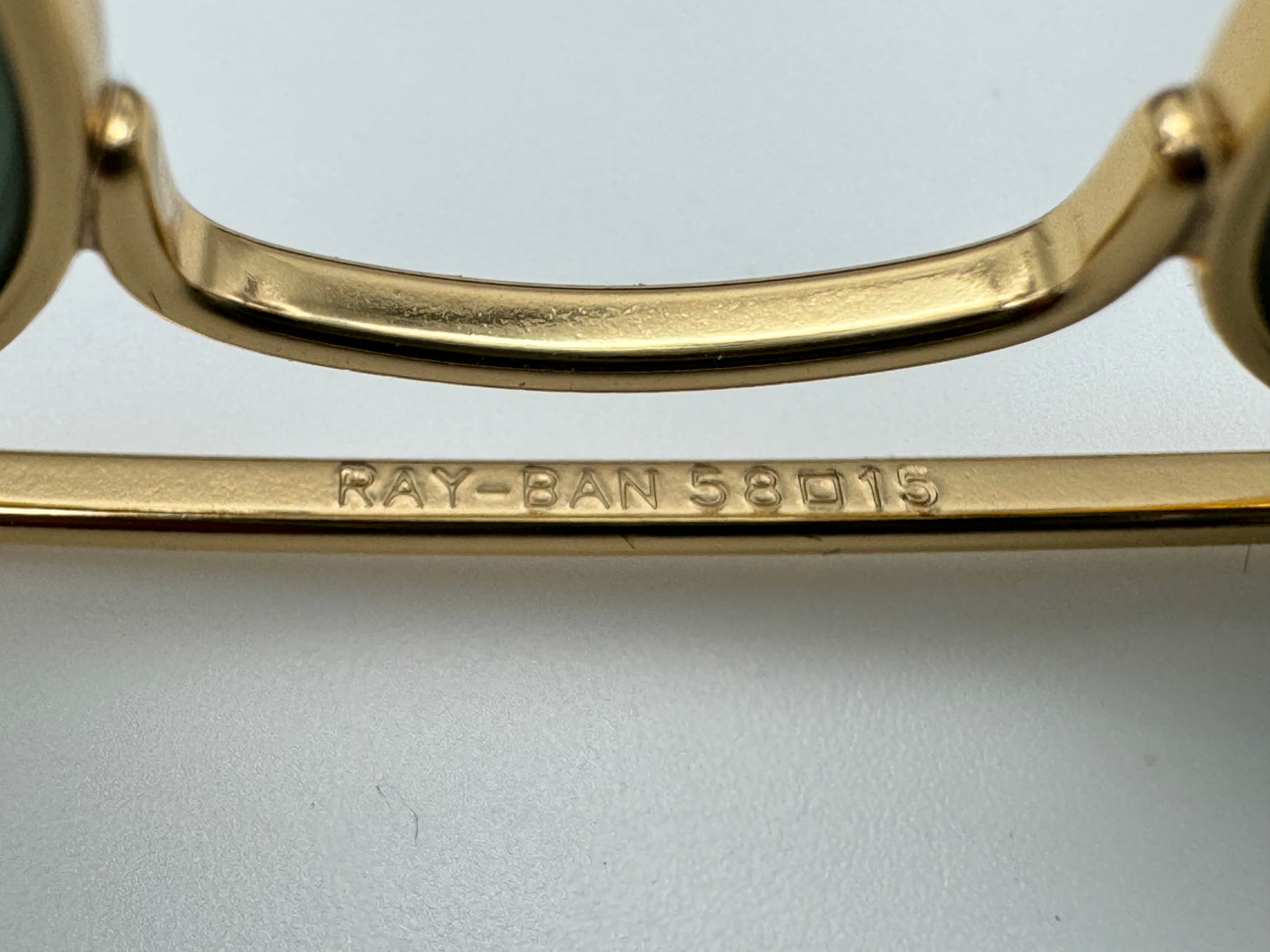 Ray-Ban Caravan RB3136 001 58mm Gold G-15 Italy