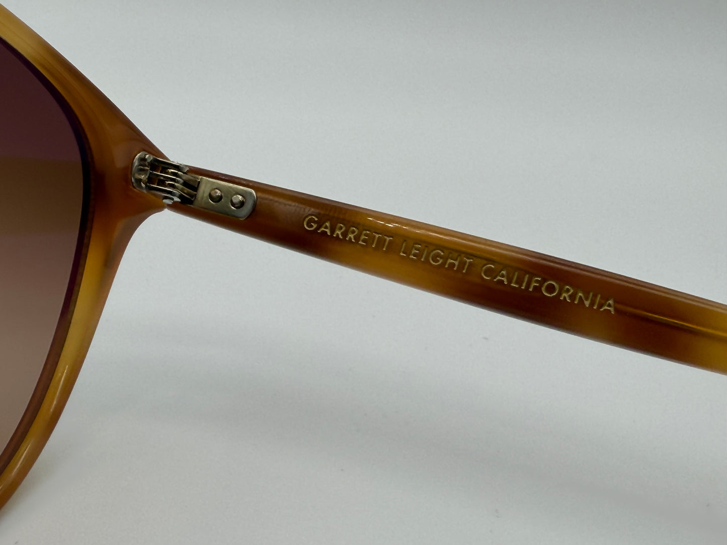 Garrett Leight Manzanita 50mm Ember Tortoise / California Dream Gradient EMT NEW