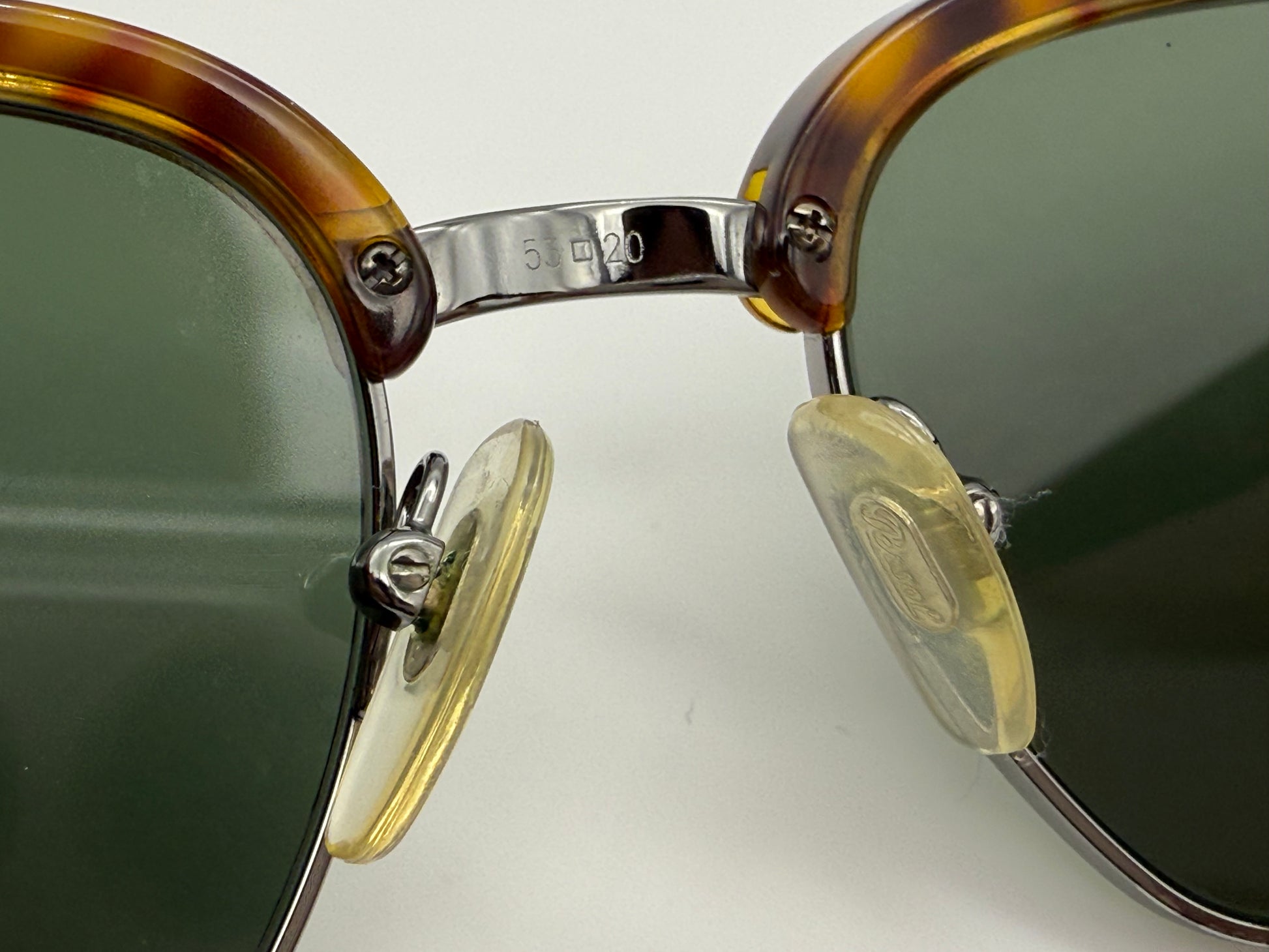 Persol PO 3199 53mm Havana Green 24 31 Italy Preowned – Shade