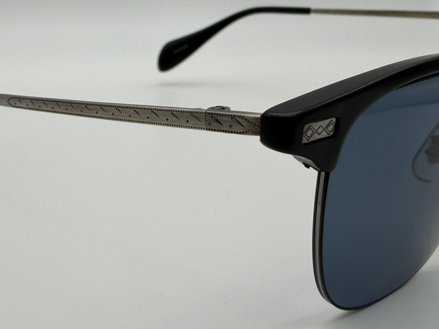 Oliver Peoples Executive I 48mm OV 1172 ST 1465 / Matt Black / Blue Titanium Limited Edition Japan Preowned