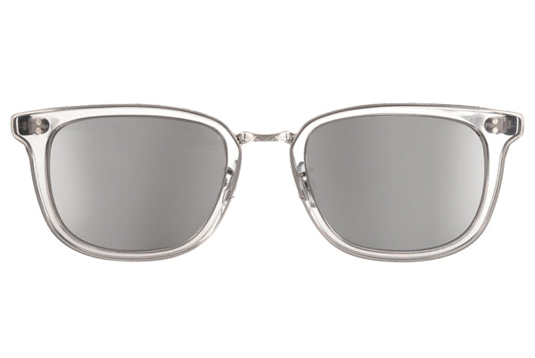 Oliver Peoples Kettner 52mm OV 5339 S Gray / Gray Goldtone Glass Lens 113239 Preowned
