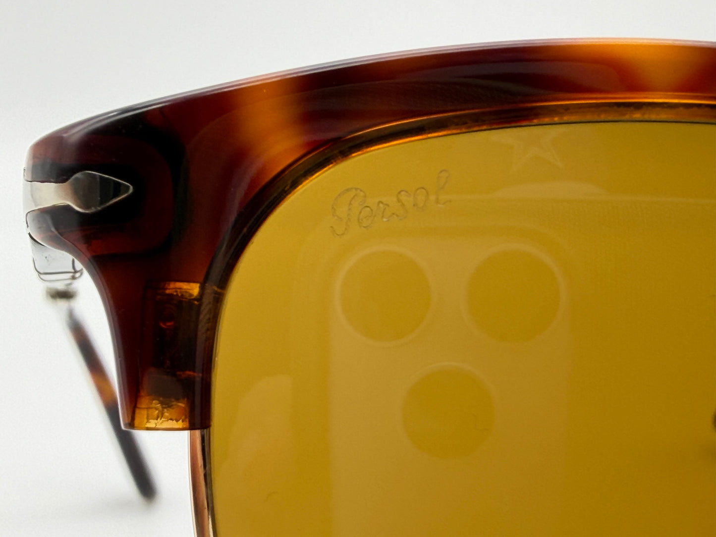 Persol PO 3132S 51mm Folding 24/33 Havana/Brown Glass Lens Italy Open Box
