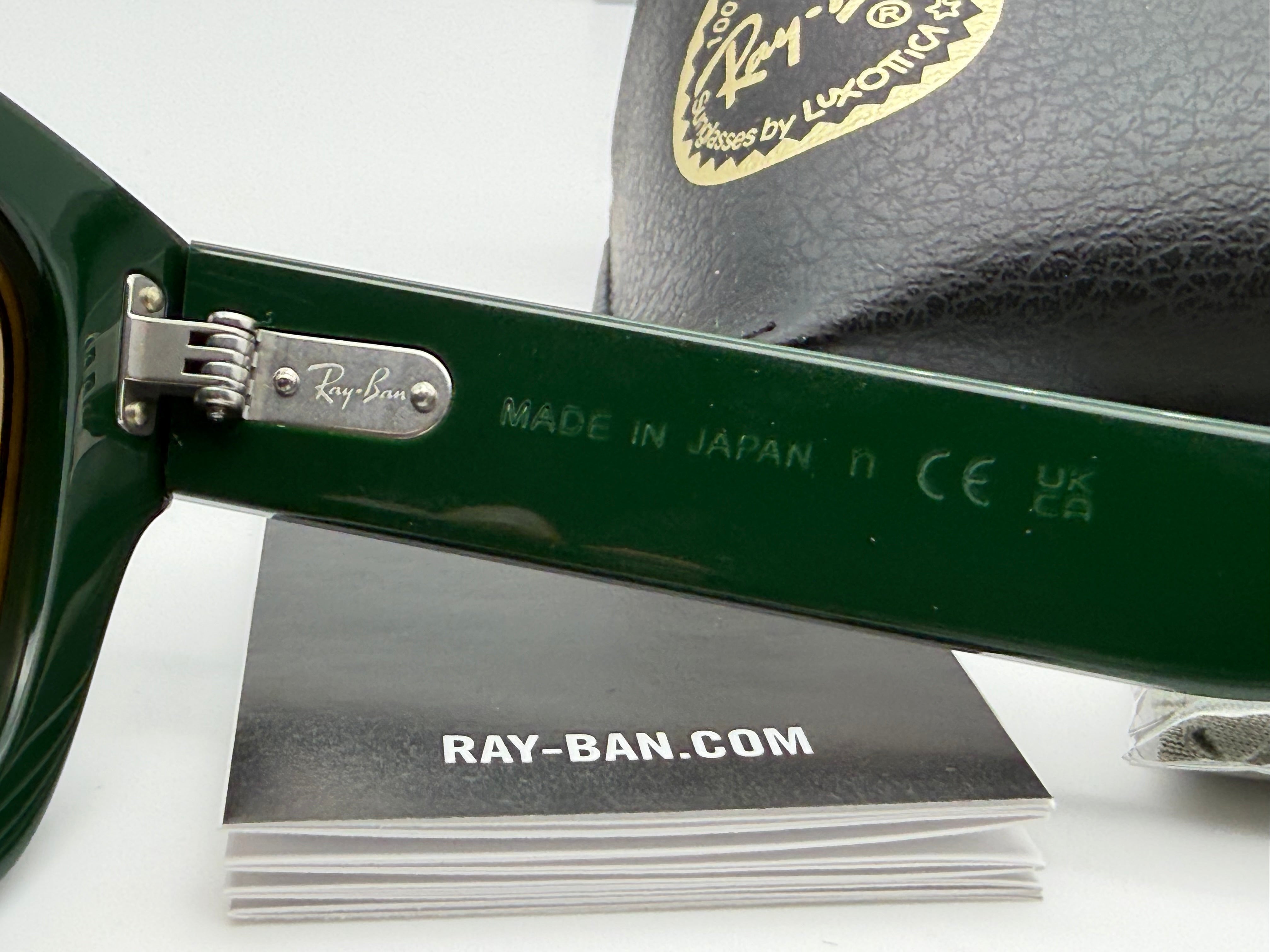 Ray-Ban Joseph 55mm RB 7683 s Stripped Brown / Brown Gradient