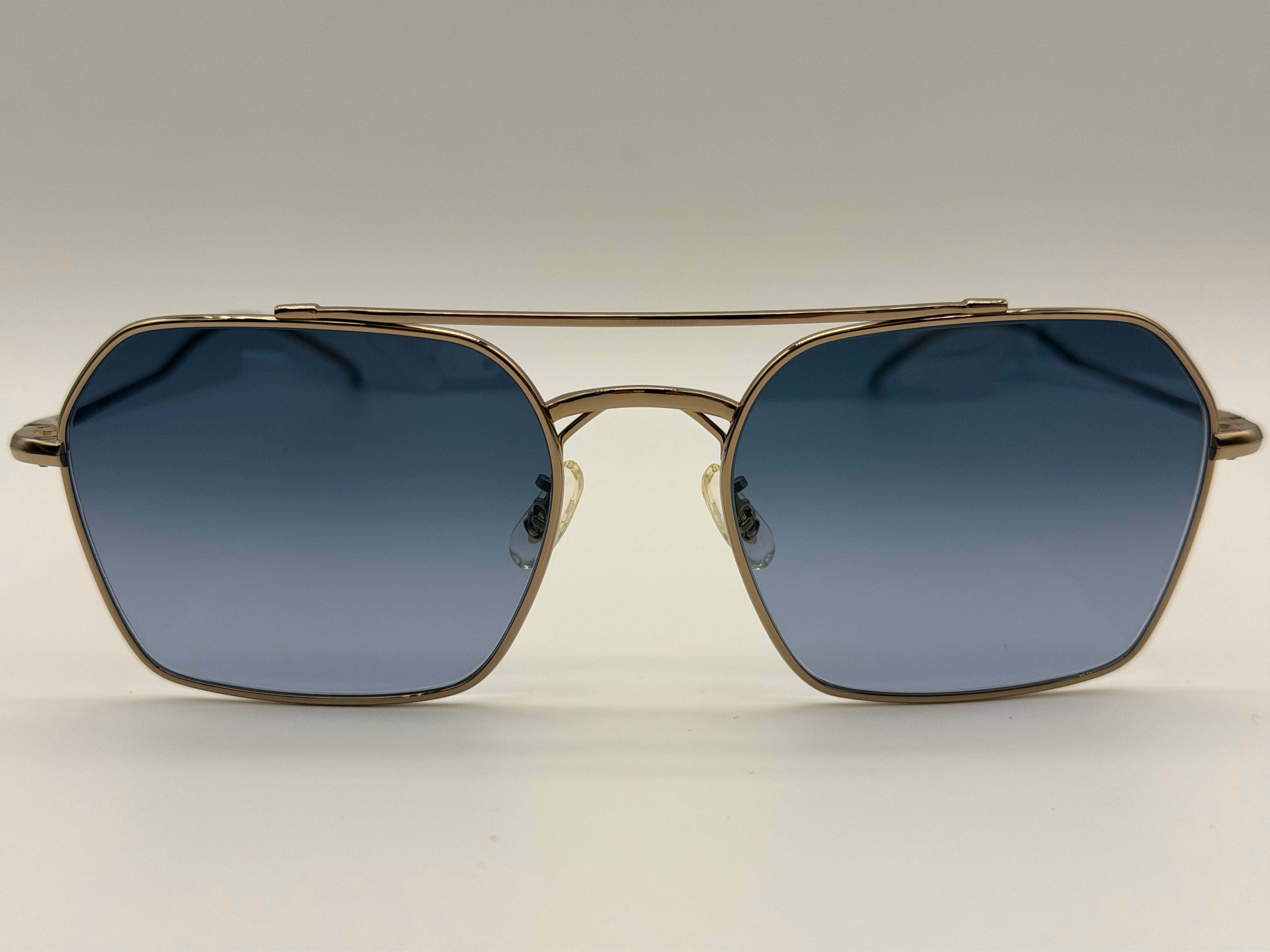 Oliver Peoples TK-15 53mm Gold Titanium / Marine Gradient Crystal