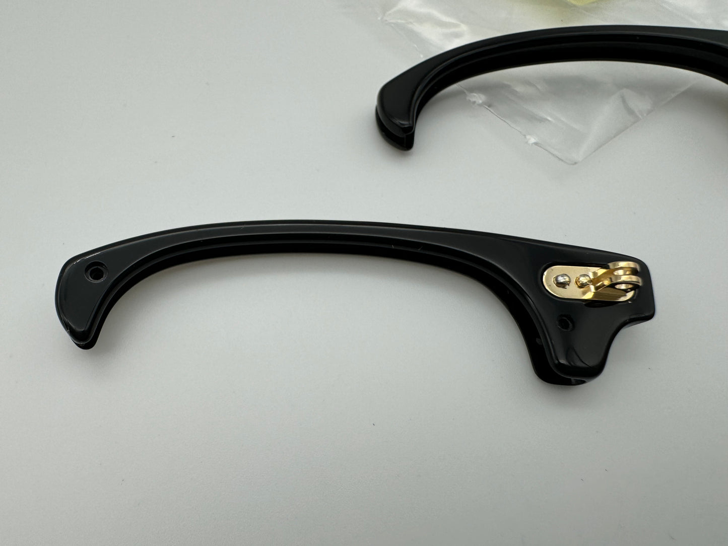 Genuine Ray Ban RB3016 Clubmaster Replacement Black Front Browbars 49mm Authentic NEW