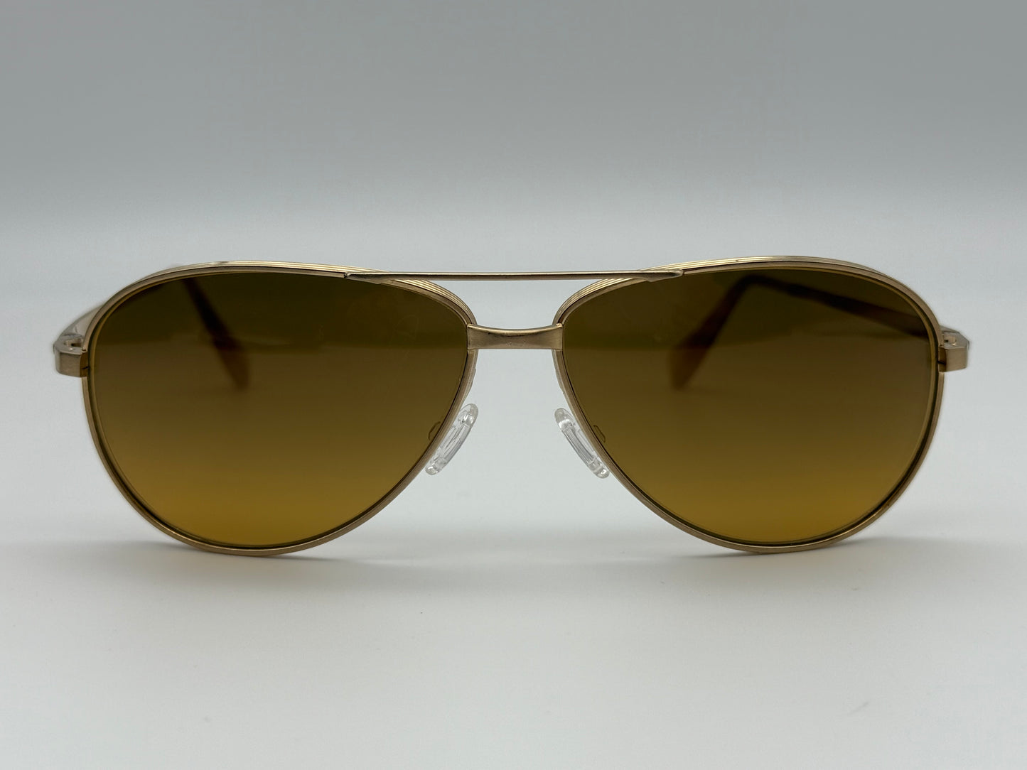 Oliver Peoples Copter 62mm OV 1120 ST 510394 Brushed Gold / Goldtone Gradient Titanium Japan Preowned