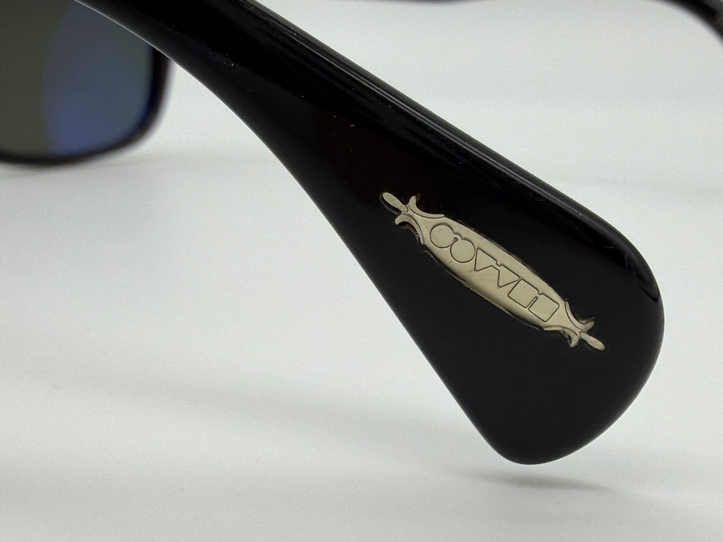 Oliver Peoples Jack Huston 52mm Black / Midnight Express Polarized VFX Glass Lenses OV 5302 1005P1 Italy Preowned