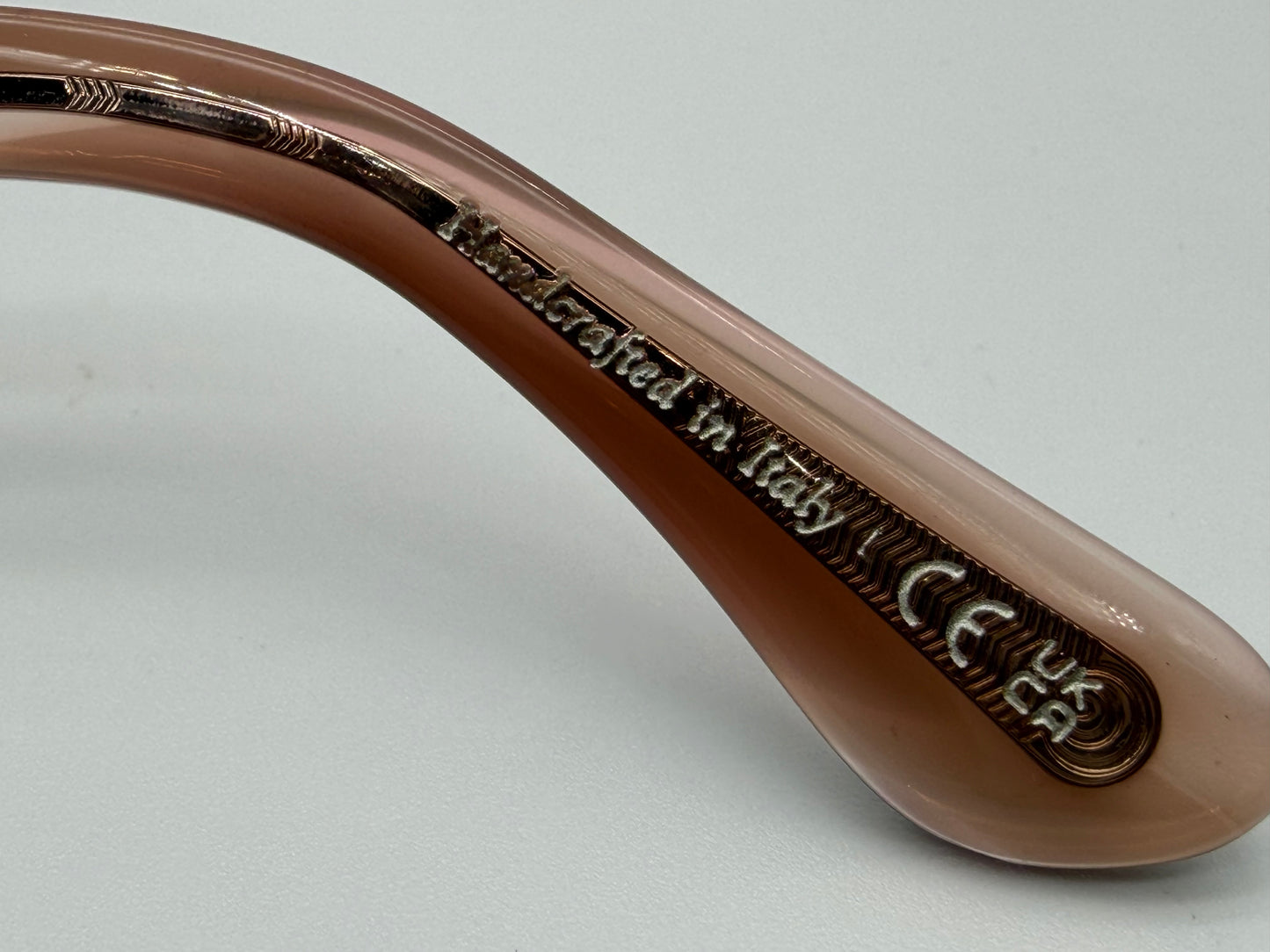Oliver Peoples Lynes Sun 55mm Washed Sunstone / True Brown OV 5449 172652 Italy Preowned