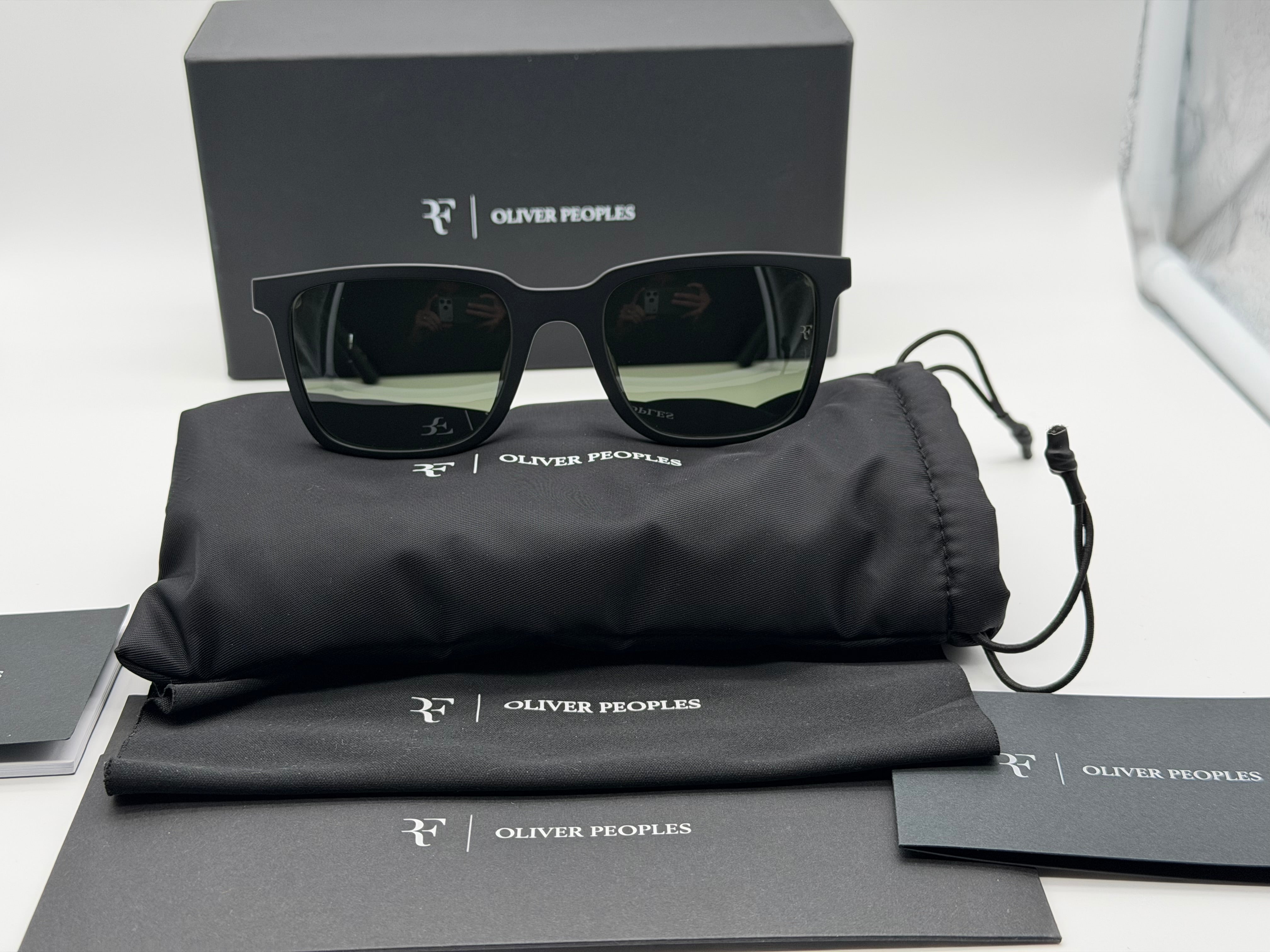 Oliver Peoples MR.FEDERER OV 5553SU Semi Matte Black/G-15