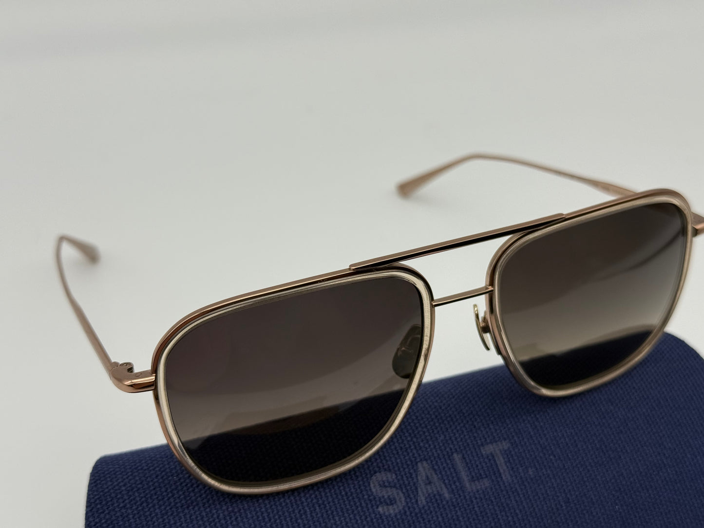 Salt Optics COLORADO 58mm Rose Gold / Antique Rose | Polarized CR39 Lovers Soul Lens Japan NEW