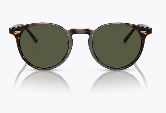 Oliver Peoples N.02 48mm Atago Tortoise / G-15 Crystal Only Collection Japan Missing Box