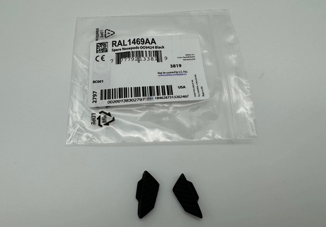 Costa Del Mar 6A8015 Ocean Ridge 410 OCR 410 Black Large Nose Pads Authentic NEW